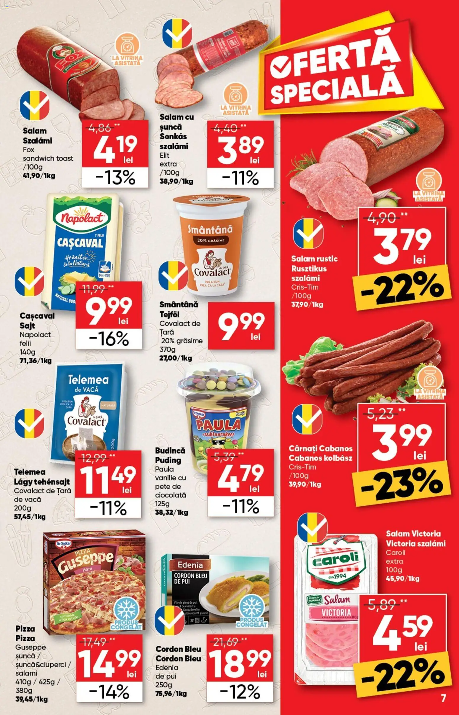 Catalog Profi 7 - 19 Ianuarie 2026 | Pagina 7 | Produse: Mătură, Ciocolată, Smântână, Gouda