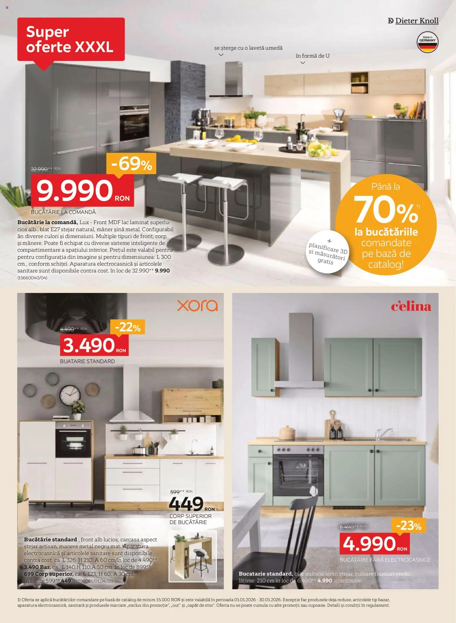 Catalog XXXLutz 5 - 31 Ianuarie 2026 | Pagina 10 | Produse: Carcasă, Mâner, Bucătărie