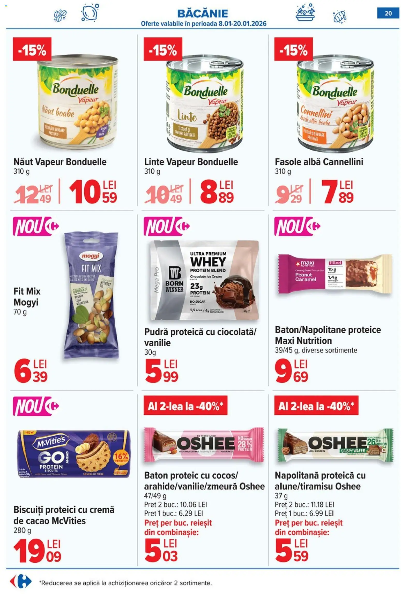 Catalog Carrefour 8 - 12 Ianuarie 2026 | Pagina 20 | Produse: Pudră, Cremă, Cacao, Biscuiți