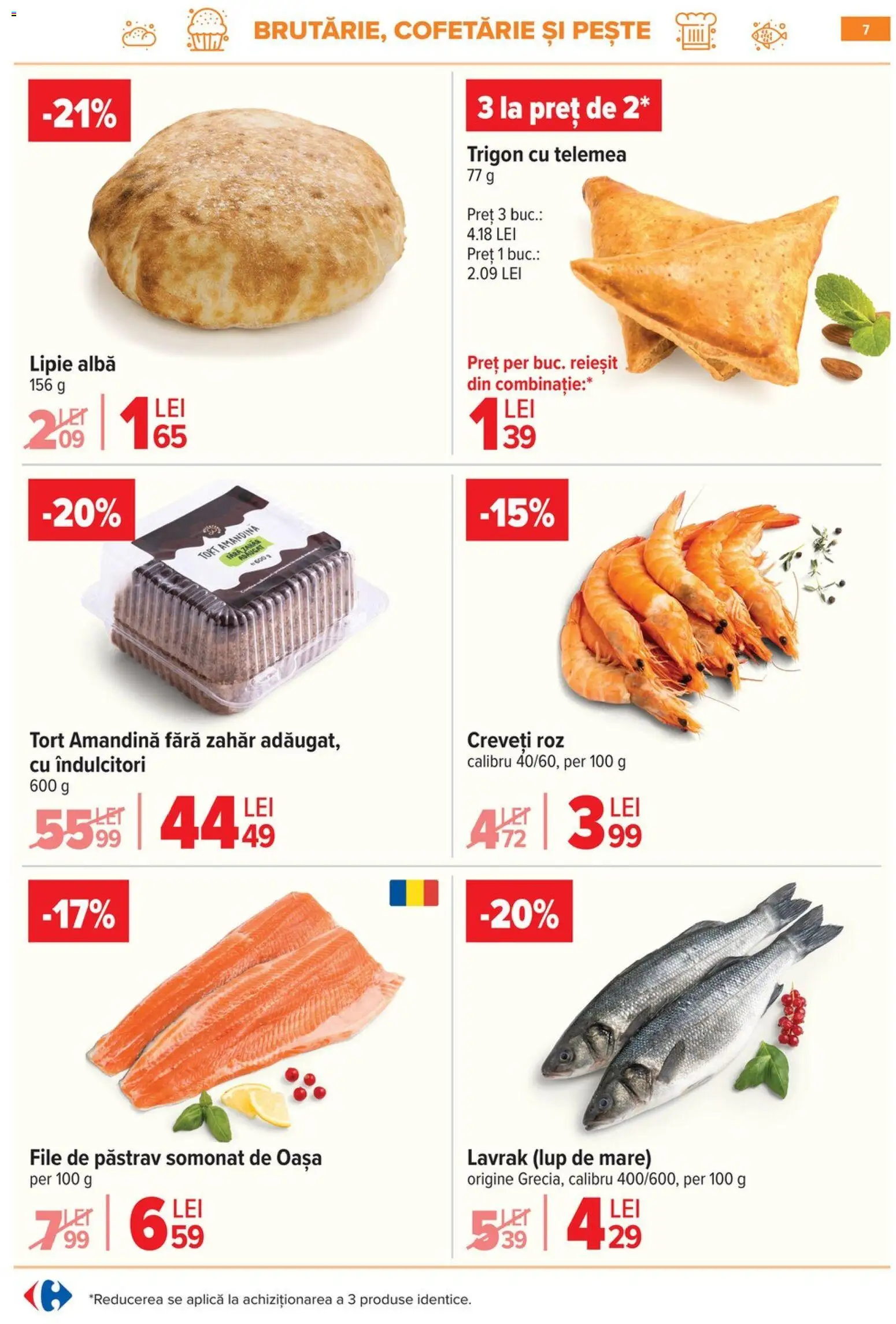 Catalog Carrefour 8 - 12 Ianuarie 2026 | Pagina 7 | Produse: Amandină, Tort, Pește, Zahăr