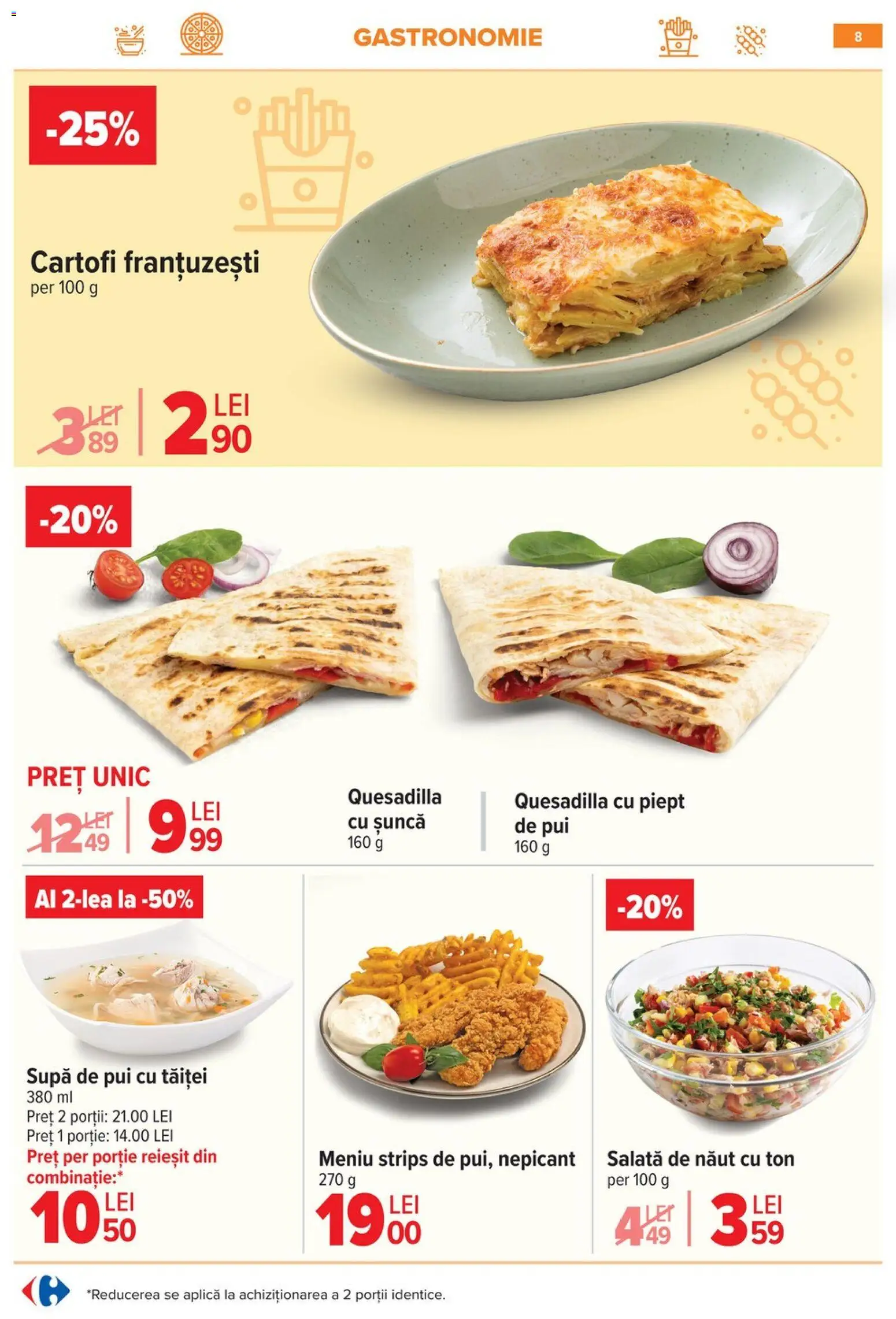 Catalog Carrefour 8 - 12 Ianuarie 2026 | Pagina 8 | Produse: Hacıyatmaz Kedi Oyuncağı, Șuncă, Salată, Cartofi
