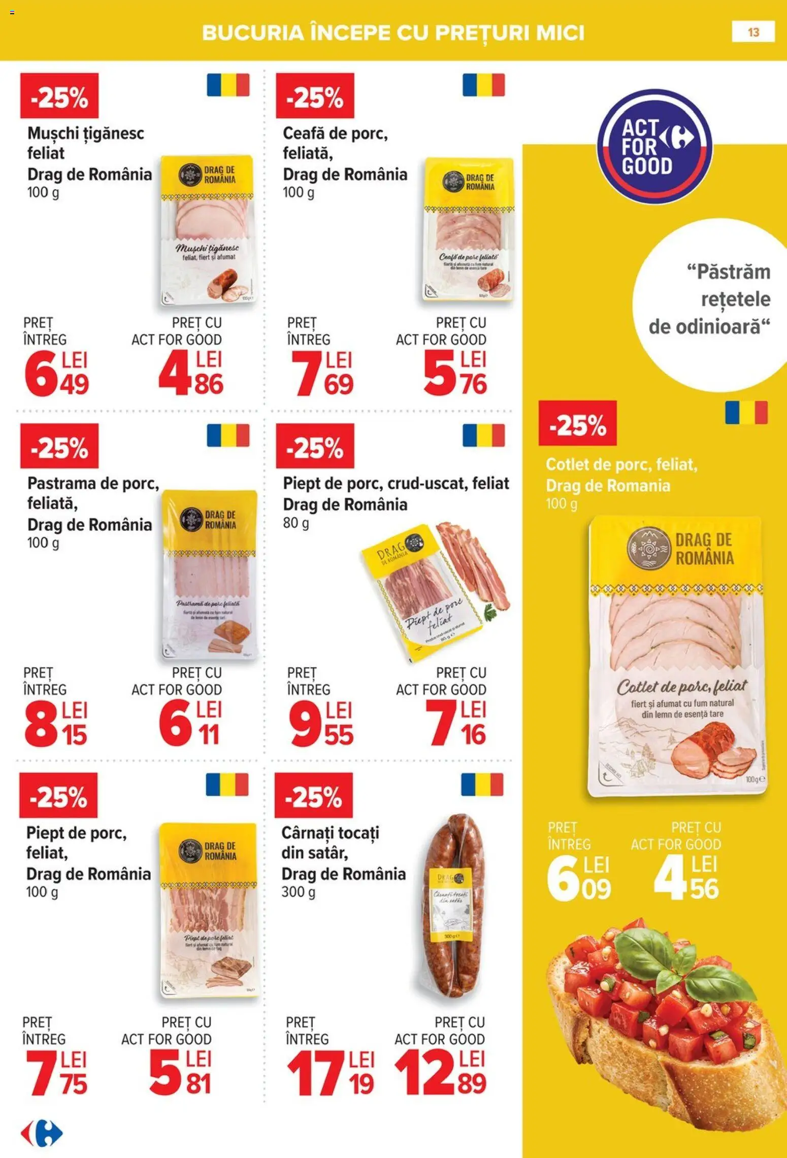 Catalog Carrefour 8 - 26 Ianuarie 2026 | Pagina 13 | Produse: Lait de coco, Mici, Cârnați