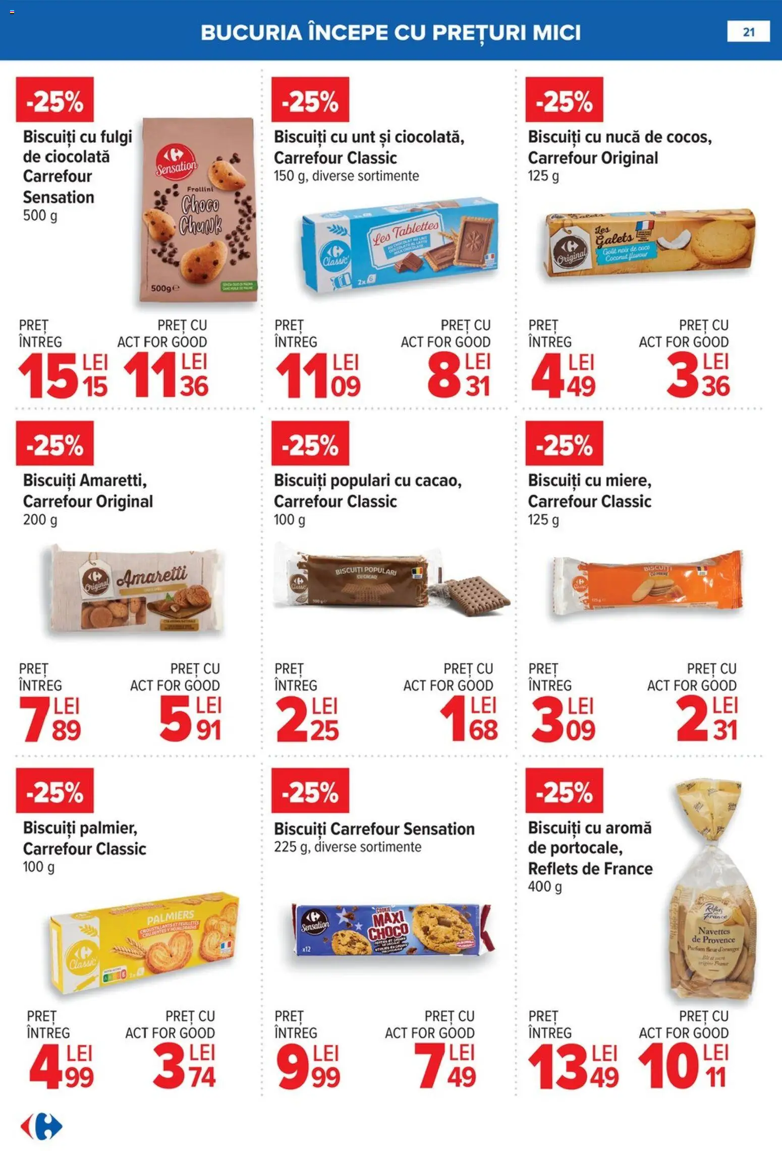 Catalog Carrefour 8 - 26 Ianuarie 2026 | Pagina 21 | Produse: Mici, Parfum, Cacao, Fulgi