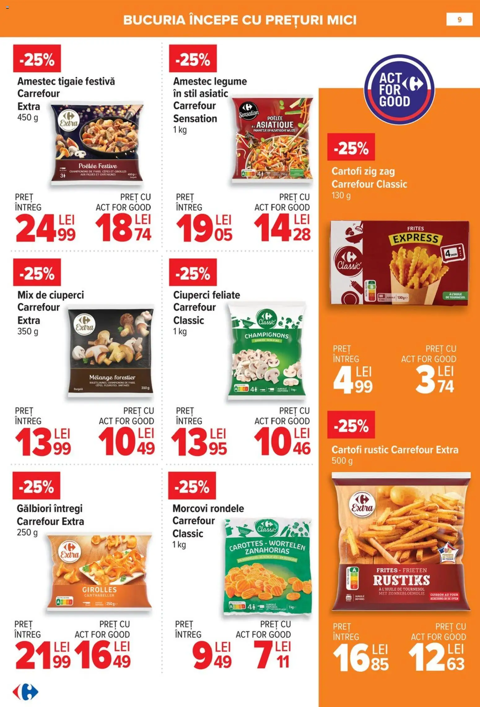 Catalog Carrefour 8 - 26 Ianuarie 2026 | Pagina 9 | Produse: Tigaie, Mici, Morcovi, Cartofi