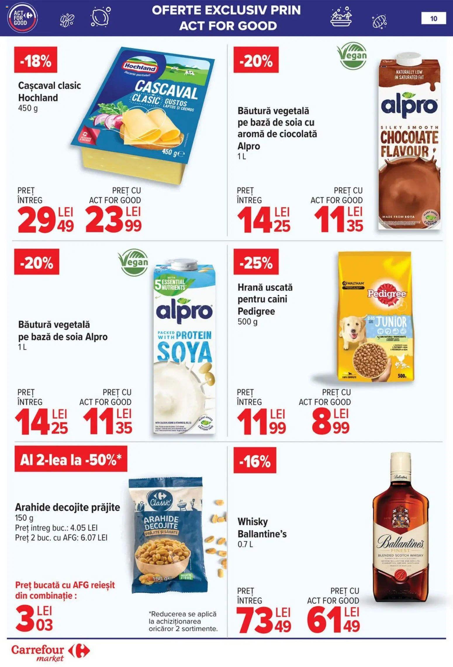 Catalog Carrefour 8 - 12 Ianuarie 2026 | Pagina 10 | Produse: Cașcaval, Arahide, Ciocolată