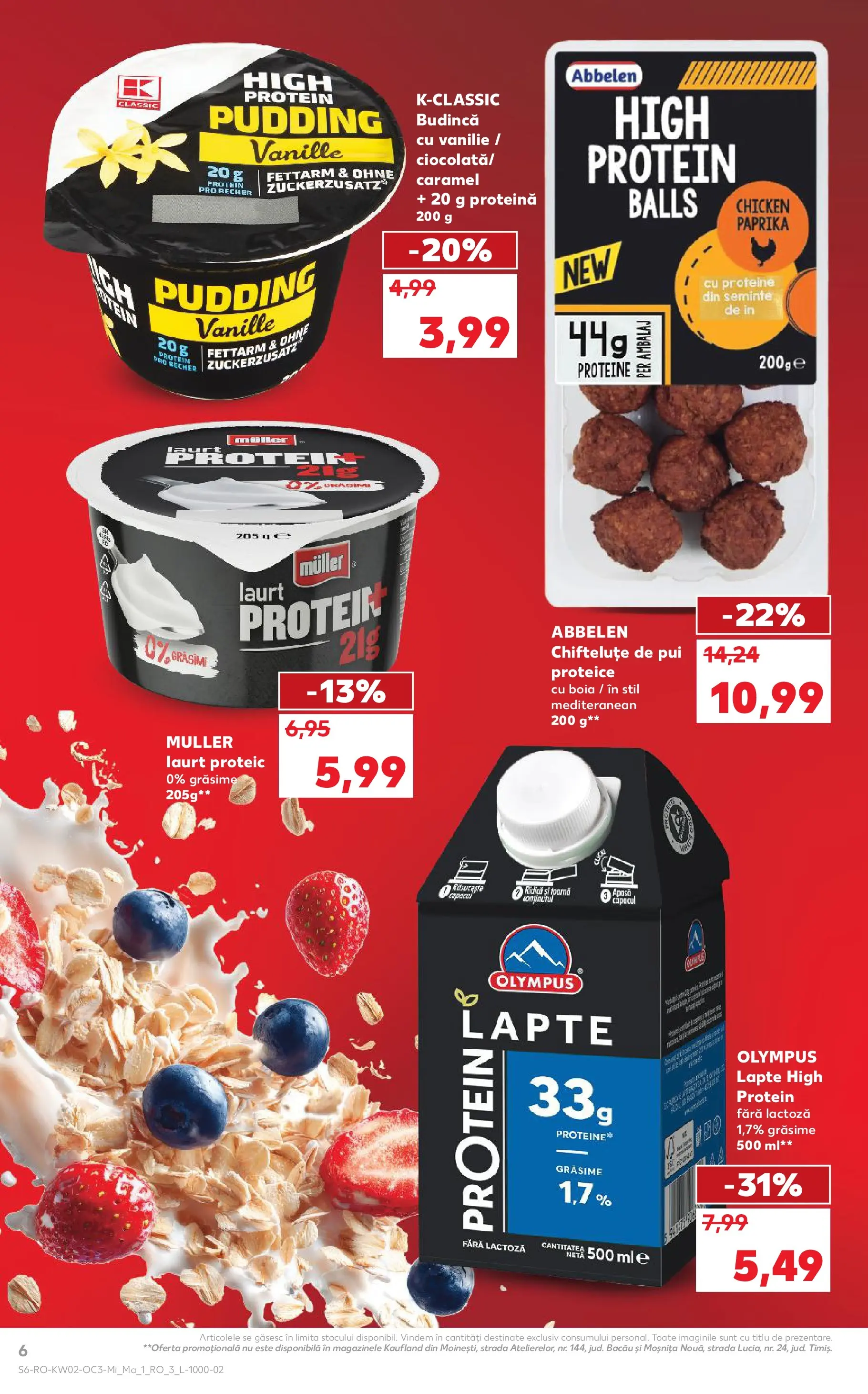 Catalog Kaufland 7 - 12 Ianuarie 2026 | Pagina 6 | Produse: Masaüstü kılıfı, Hacıyatmaz Kedi Oyuncağı, Semințe, Lapte