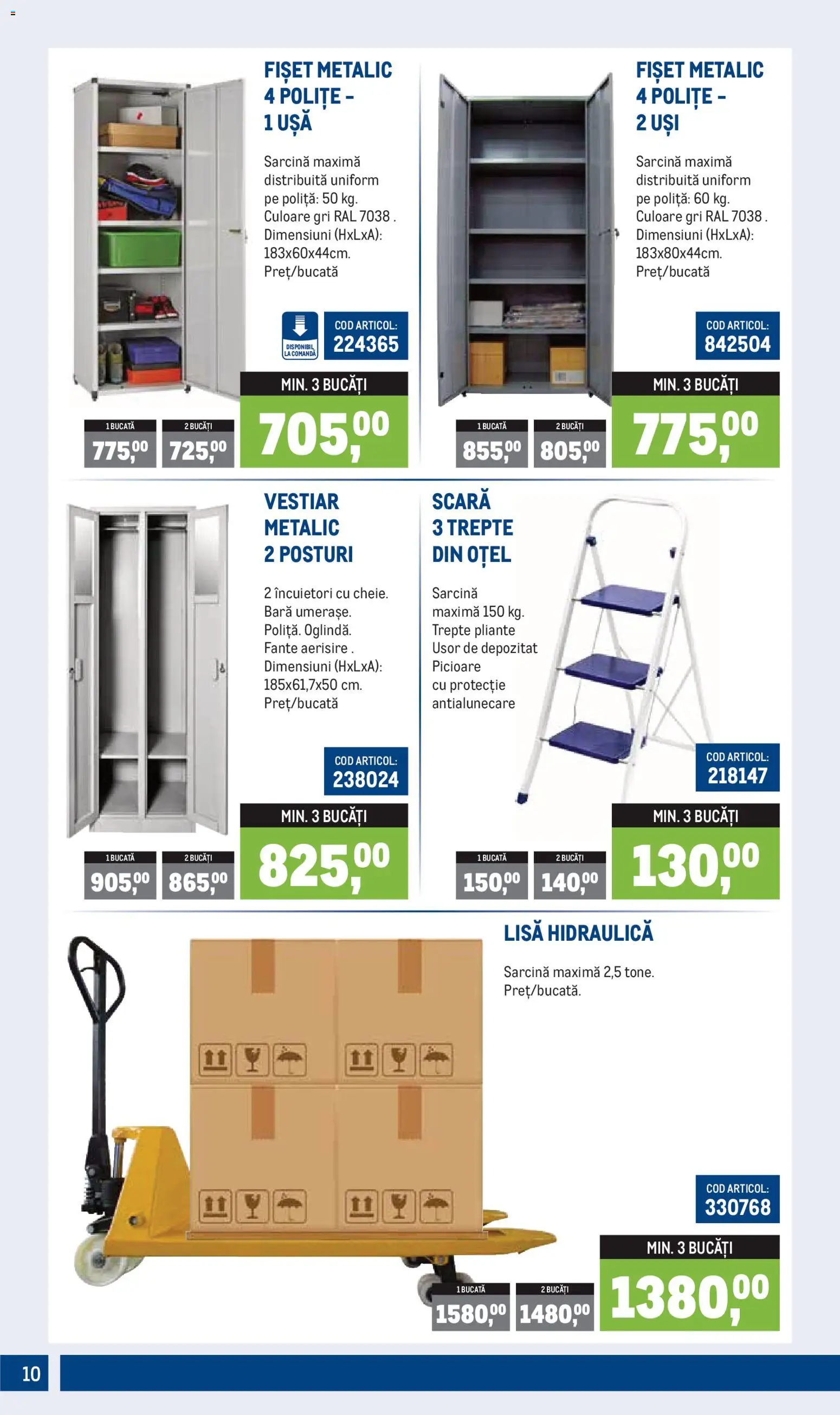 Catalog METRO 5 Ianuarie - 30 Martie 2026 | Pagina 10 | Produse: Scară, Ușă