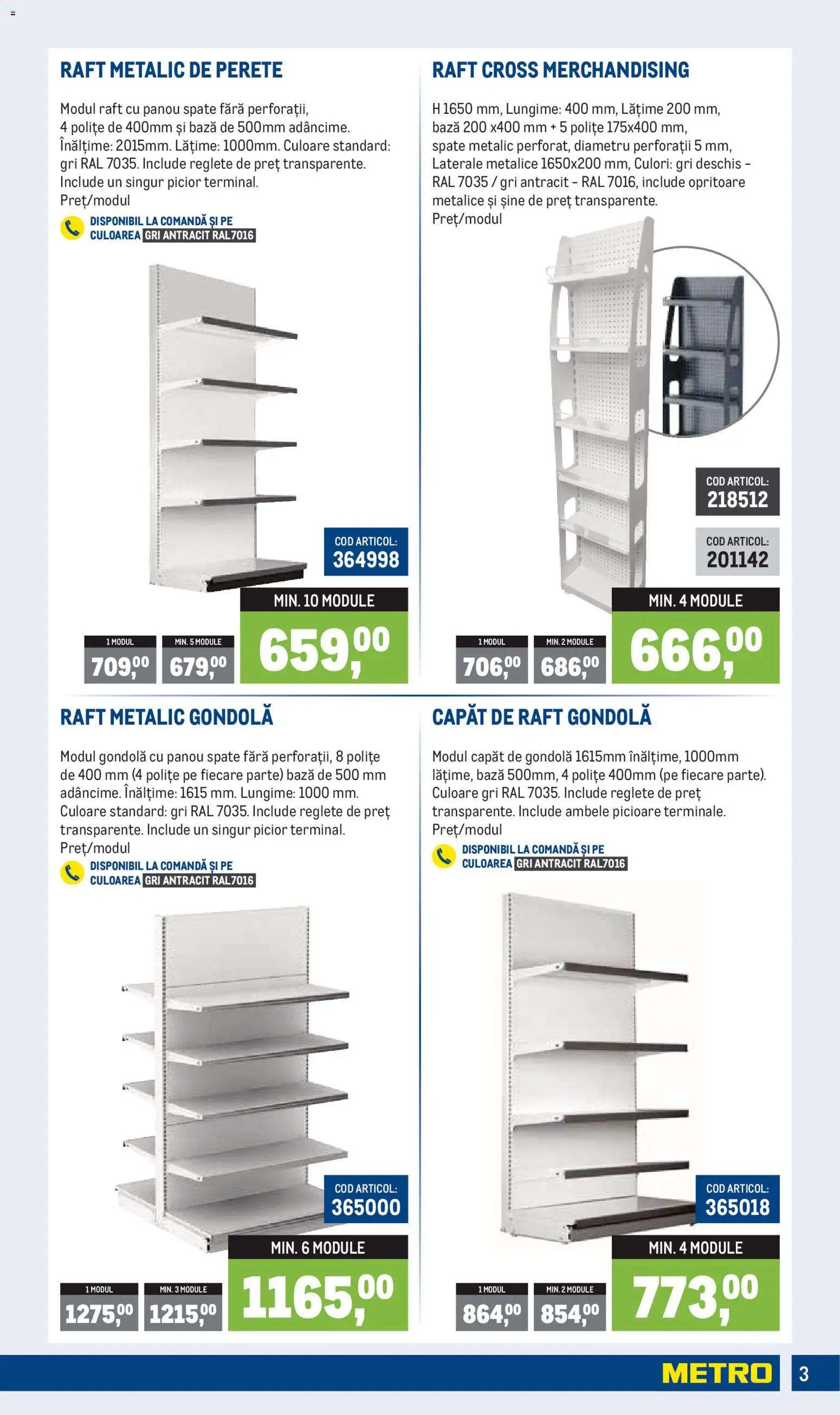 Catalog METRO 5 Ianuarie - 30 Martie 2026 | Pagina 3 | Produse: Raft