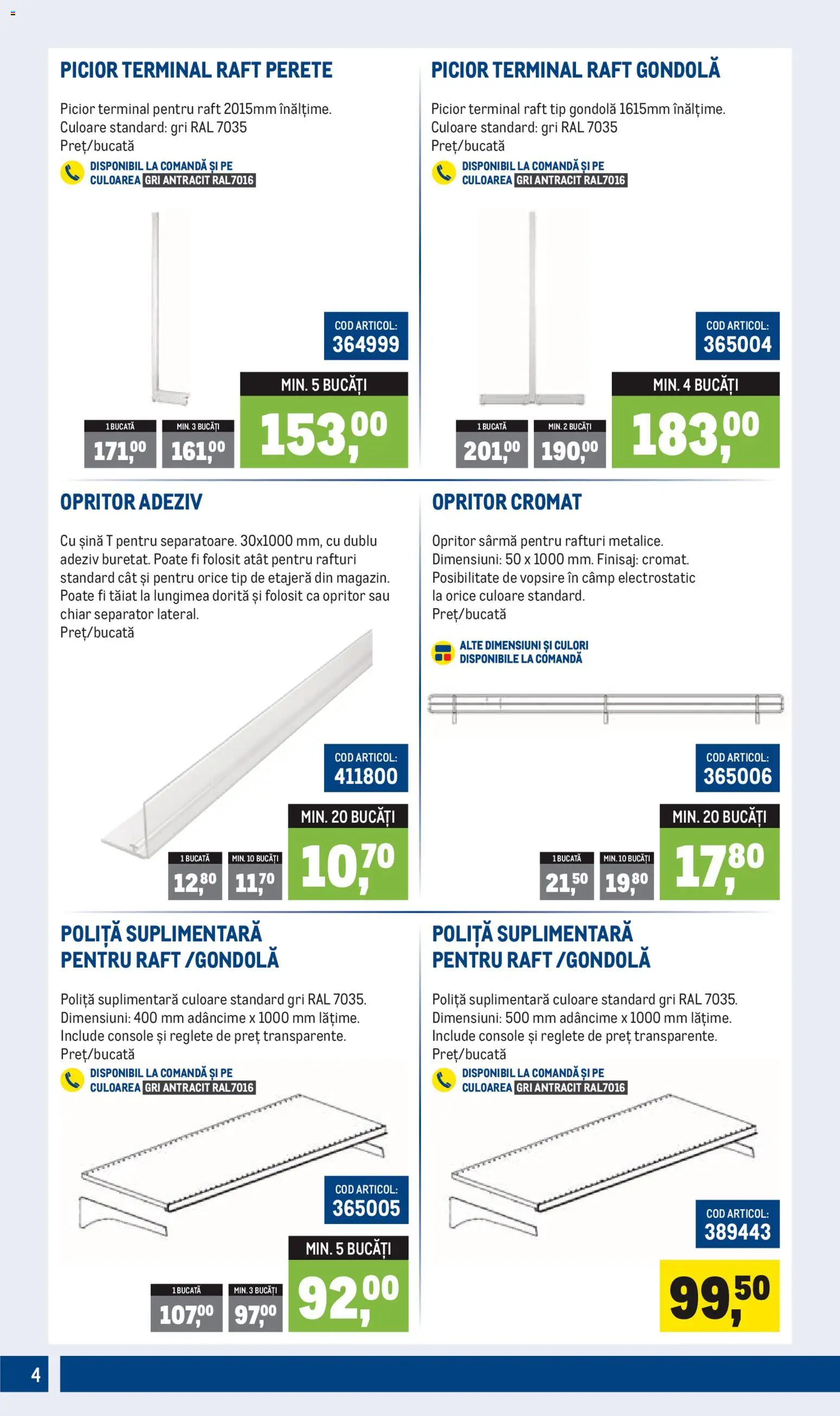 Catalog METRO 5 Ianuarie - 30 Martie 2026 | Pagina 4 | Produse: Raft, Etajeră, Adeziv