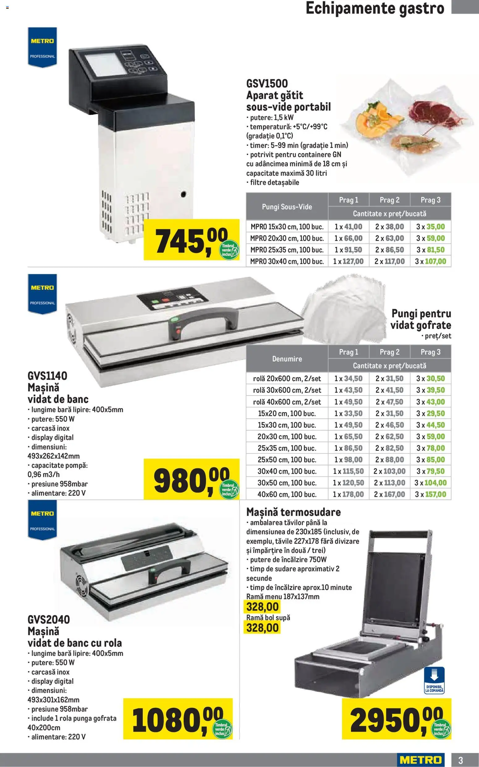 Catalog METRO 5 Ianuarie - 30 Martie 2026 | Pagina 3 | Produse: Pungă, Carcasă, Bol