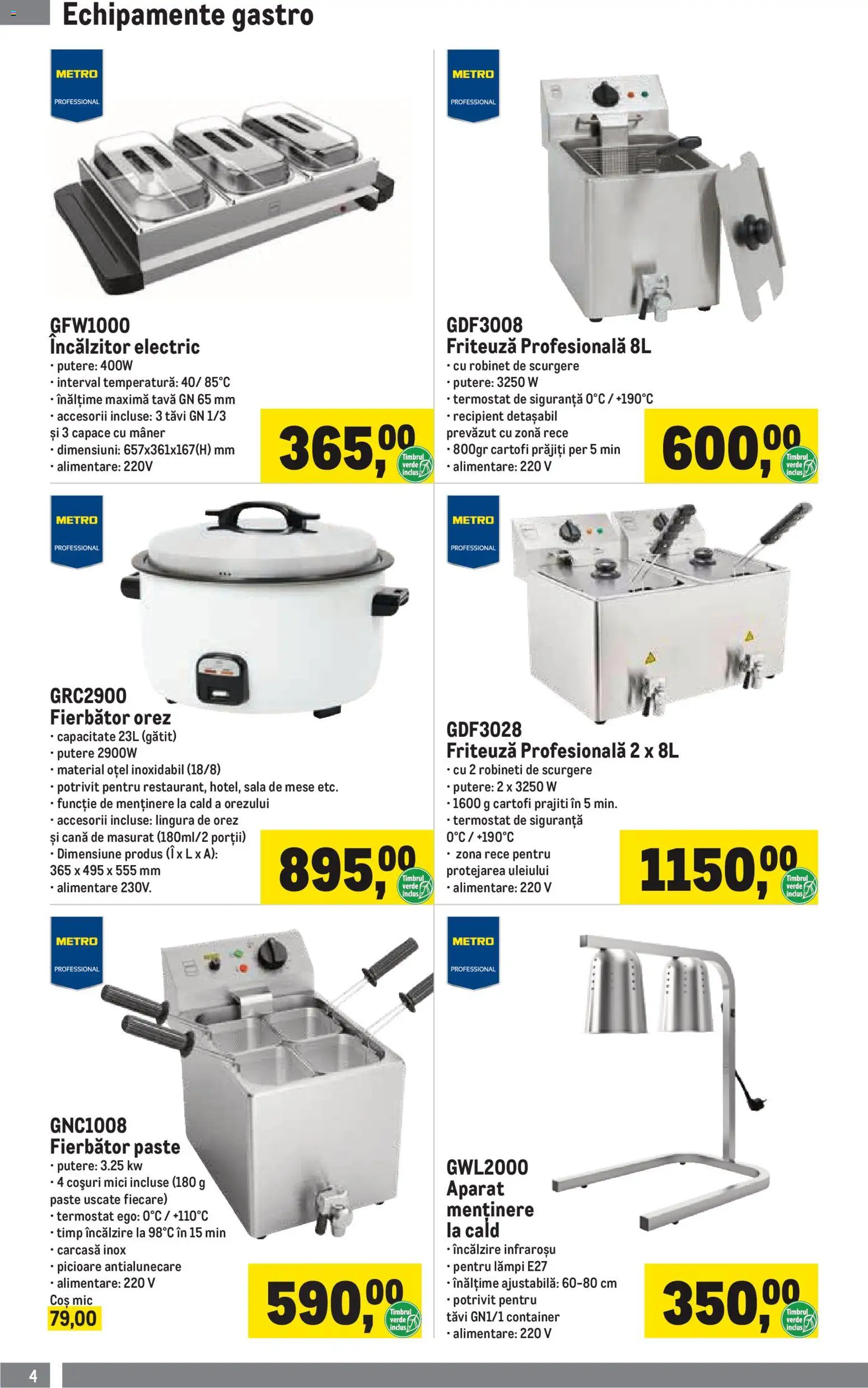 Catalog METRO 5 Ianuarie - 30 Martie 2026 | Pagina 4 | Produse: Coș, Mici, Orez, Paste