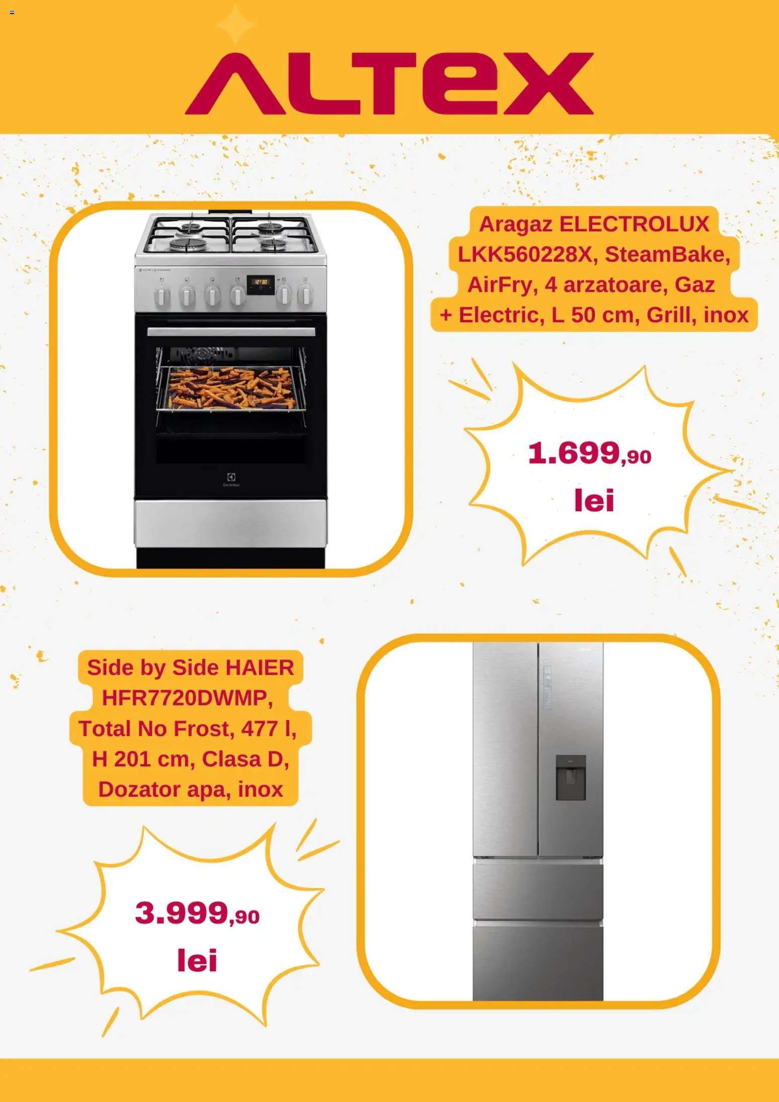 Catalog Altex 8 - 13 Ianuarie 2026 | Pagina 6 | Produse: Aragaz