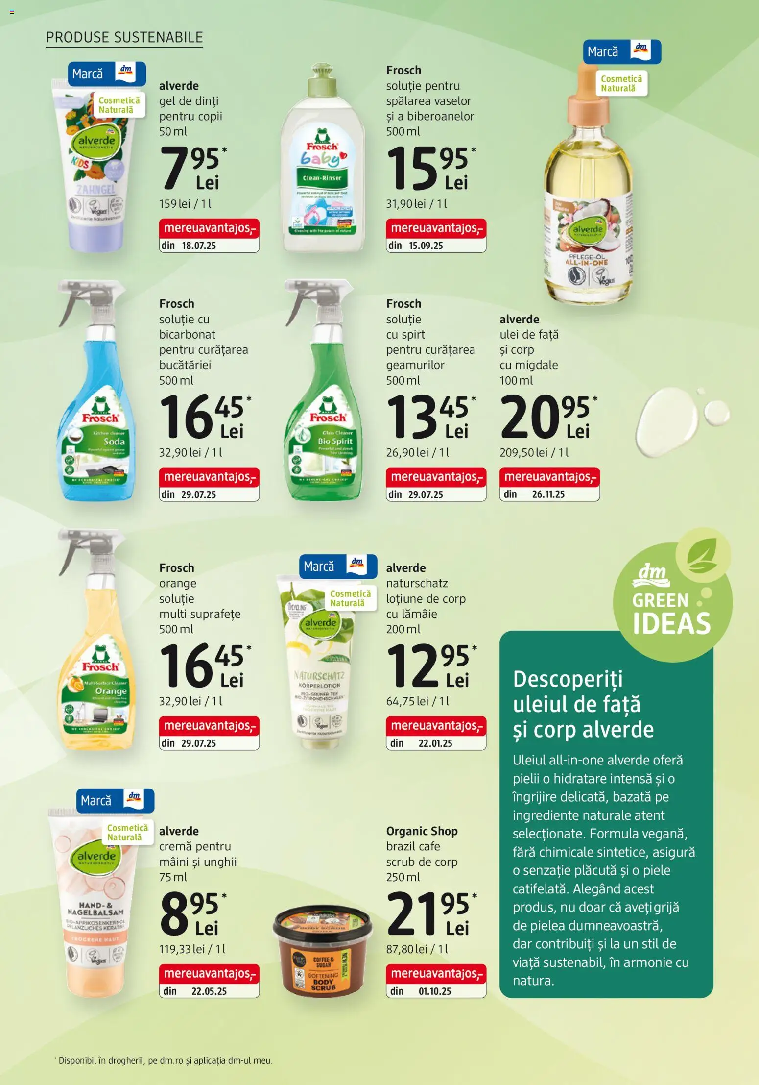 Catalog DM Drogerie Markt 8 Ianuarie - 2 Februarie 2026 | Pagina 22 | Produse: Şerit ödül, Scrub, Migdale, Ulei