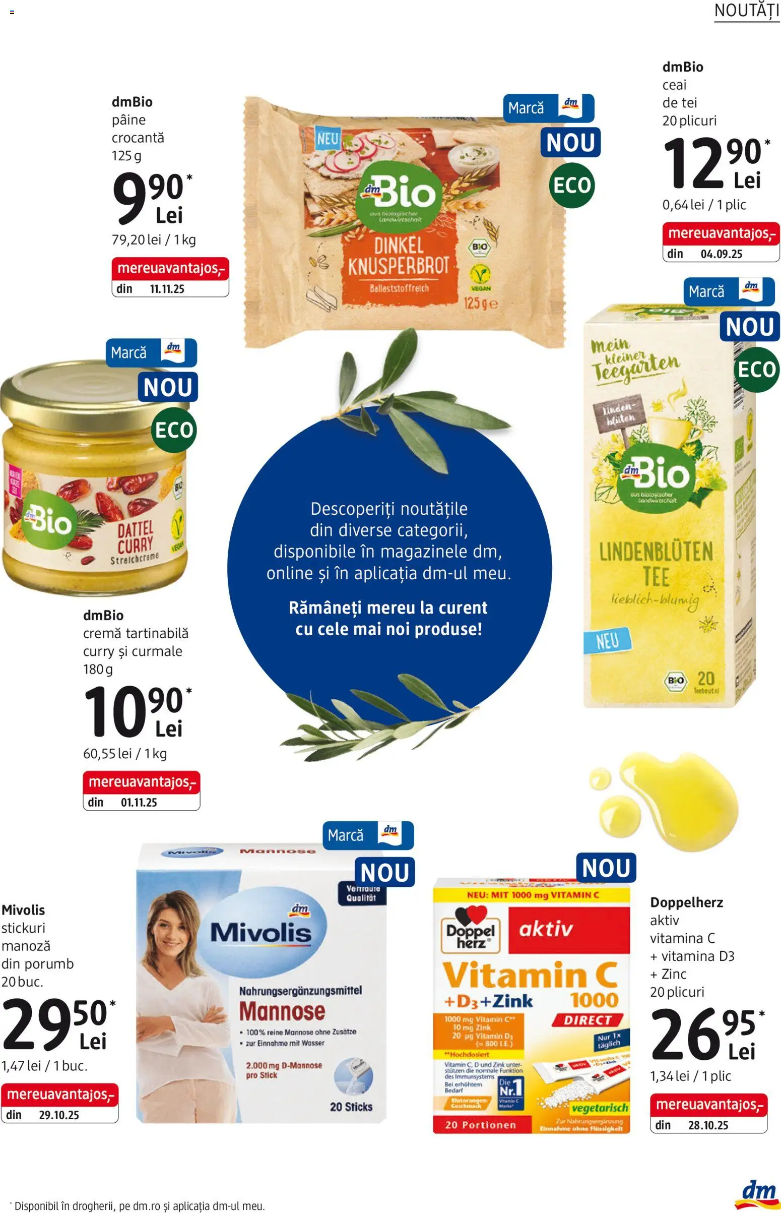 Catalog DM Drogerie Markt 8 Ianuarie - 2 Februarie 2026 | Pagina 7 | Produse: Cremă, Ceai, Cremă tartinabilă, Porumb