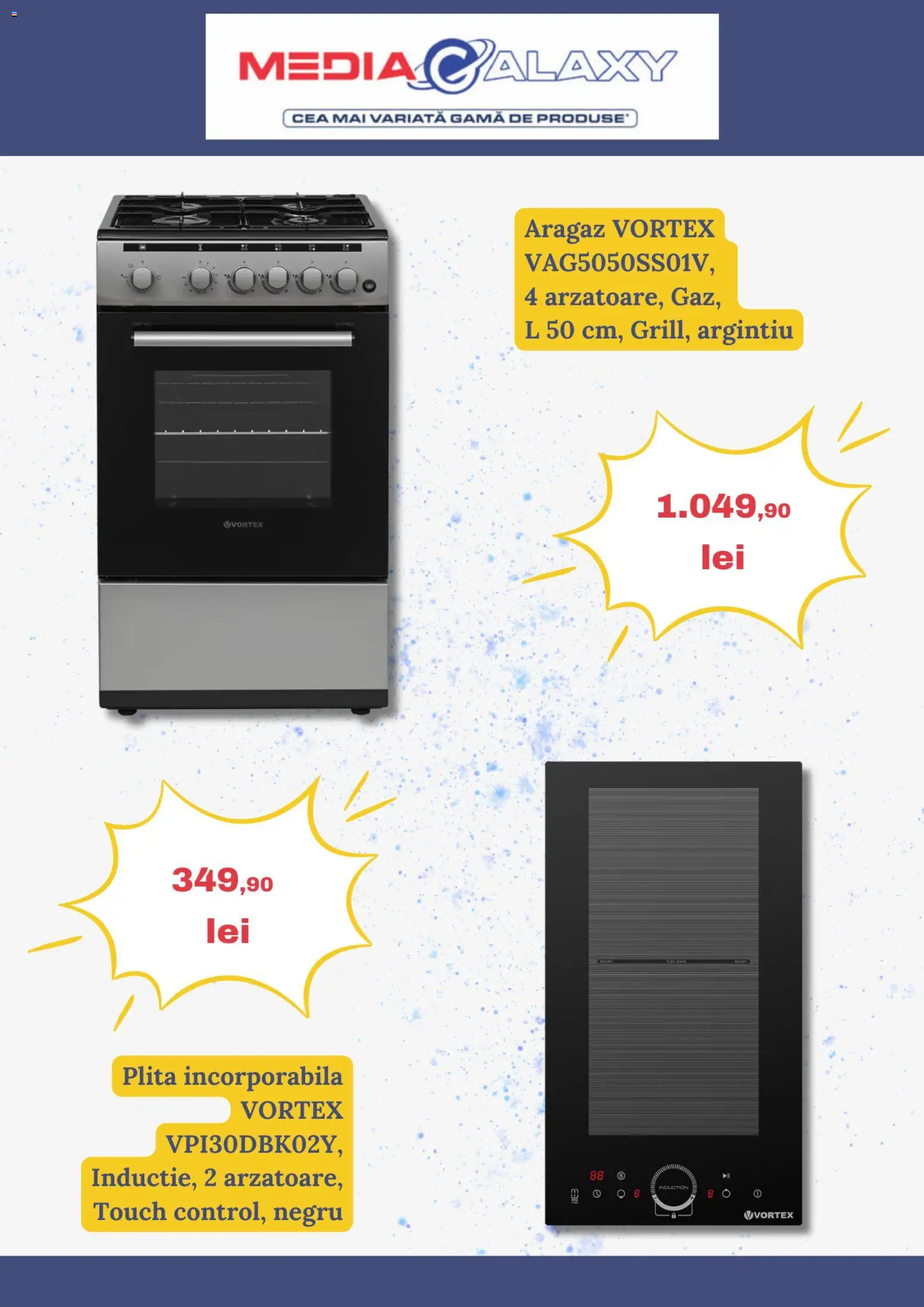 Catalog Media Galaxy 8 - 13 Ianuarie 2026 | Pagina 6 | Produse: Plită, Aragaz
