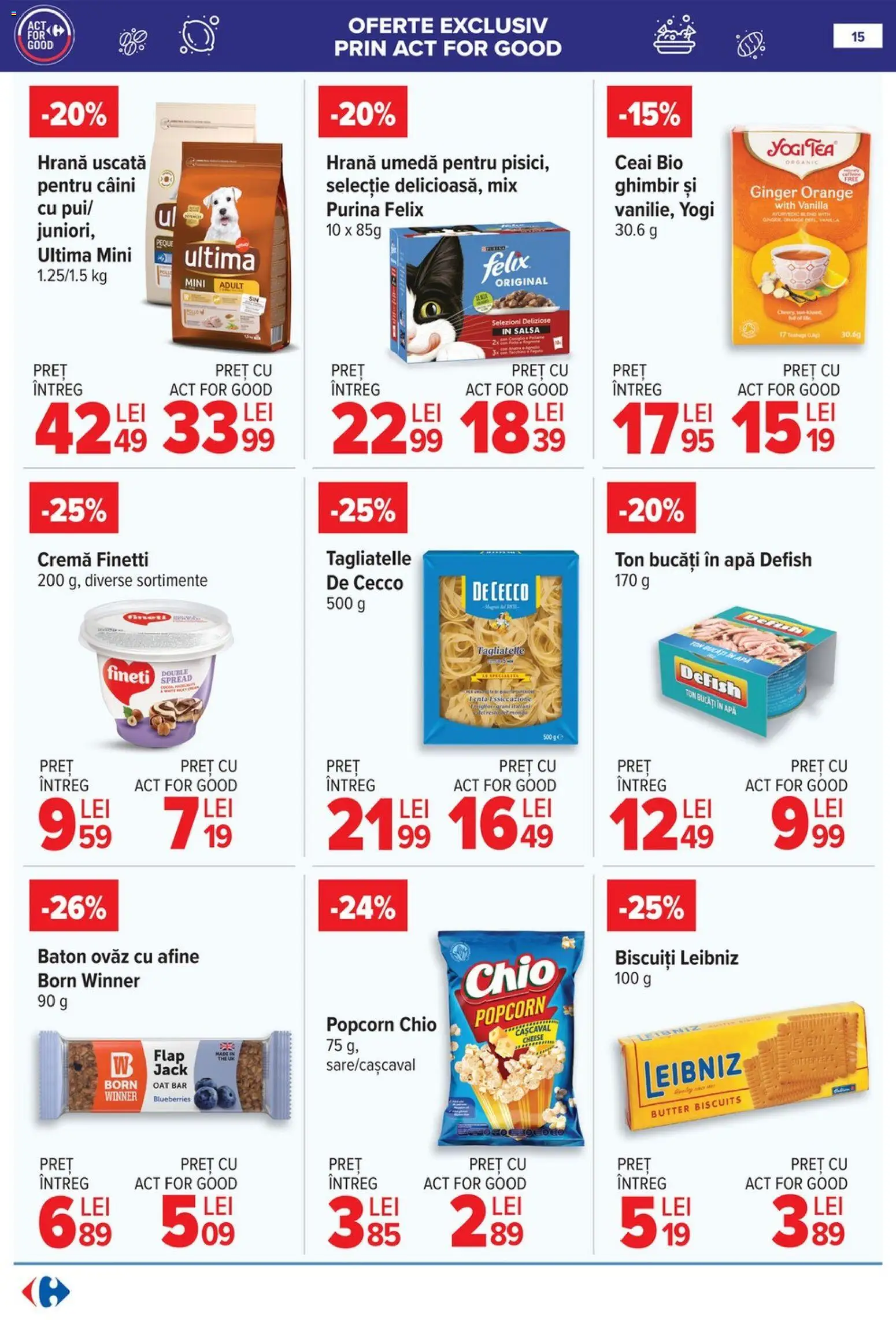 Catalog Carrefour 14 - 19 Ianuarie 2026 | Pagina 17 | Produse: Afine, Cremă, Ceai, Biscuiți