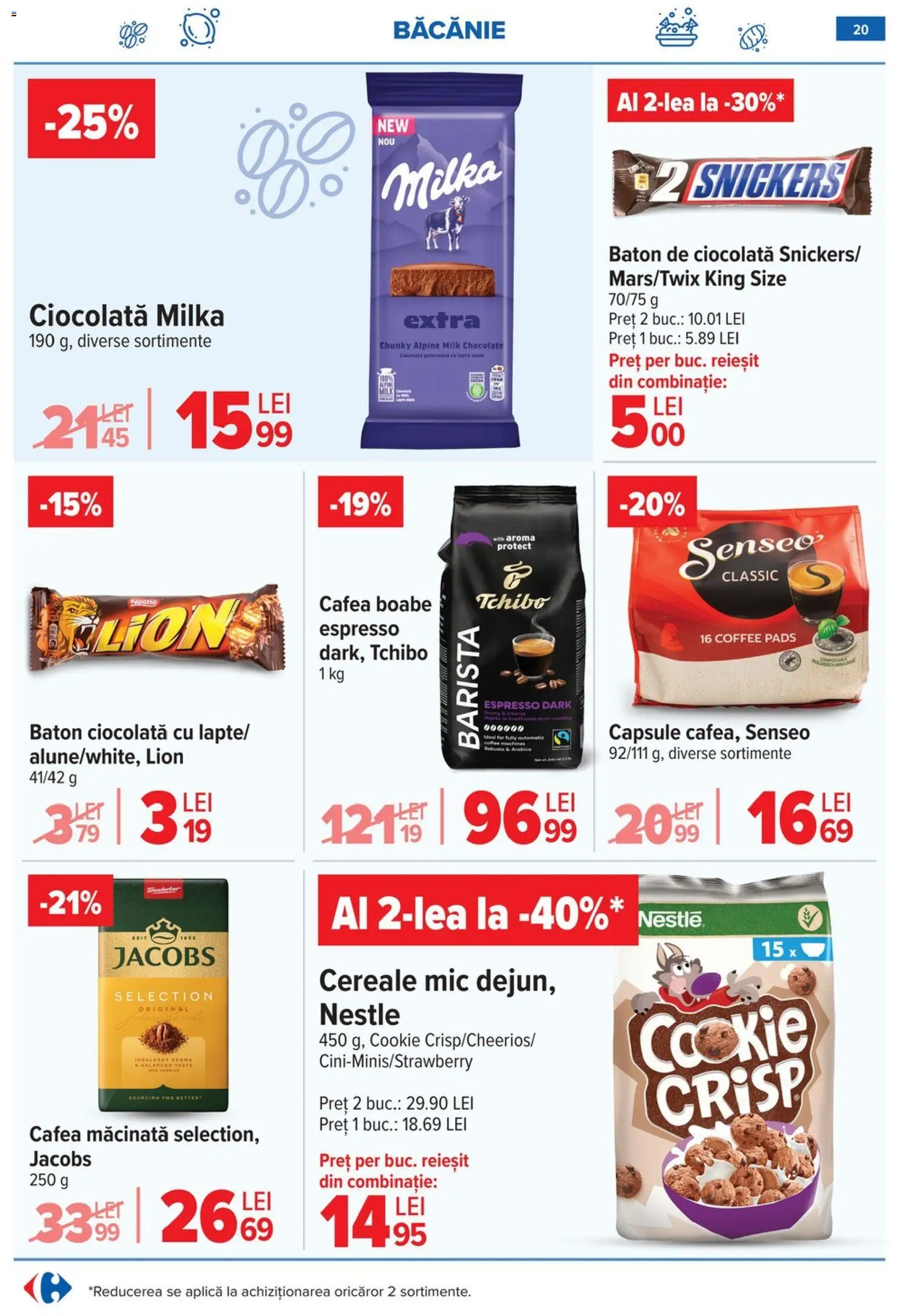 Catalog Carrefour 14 - 19 Ianuarie 2026 | Pagina 22 | Produse: Köpek çiti, Cafea, Ciocolată, Cereale