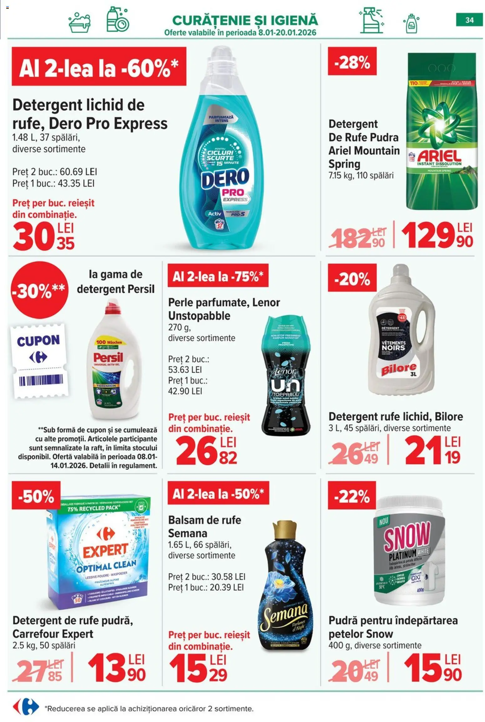 Catalog Carrefour 14 - 19 Ianuarie 2026 | Pagina 36 | Produse: Pomelo, Parfum, Balsam, Balsam de rufe