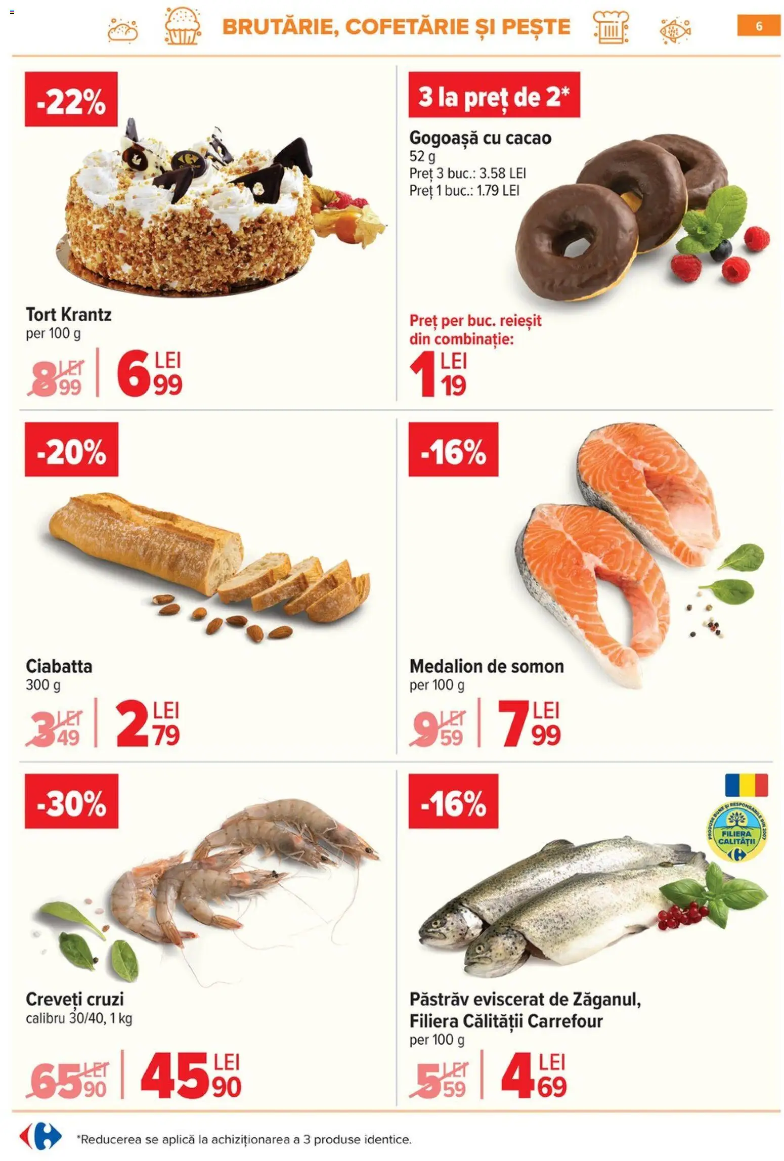 Catalog Carrefour 14 - 19 Ianuarie 2026 | Pagina 8 | Produse: Divan, Tort, Pește, Cacao