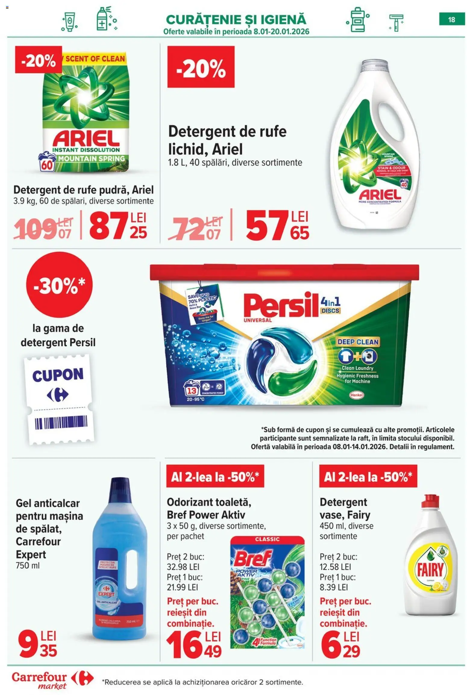 Catalog Carrefour 14 - 19 Ianuarie 2026 | Pagina 19 | Produse: Pomelo, Detergent