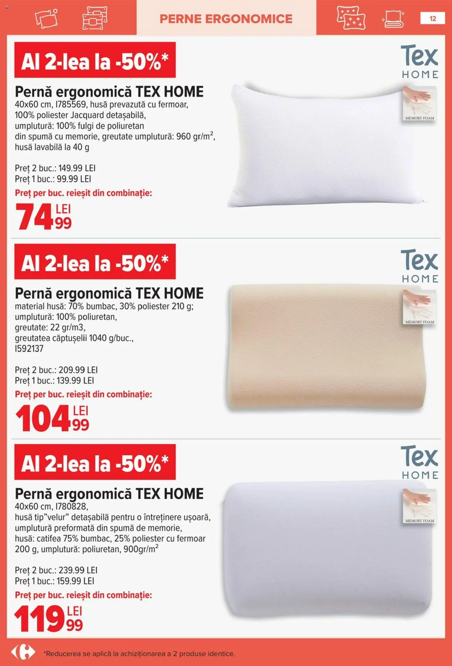 Catalog Carrefour 14 Ianuarie - 9 Februarie 2026 | Pagina 12 | Produse: Pernă, Türk kahvesi öğütme değirmeni, Fulgi