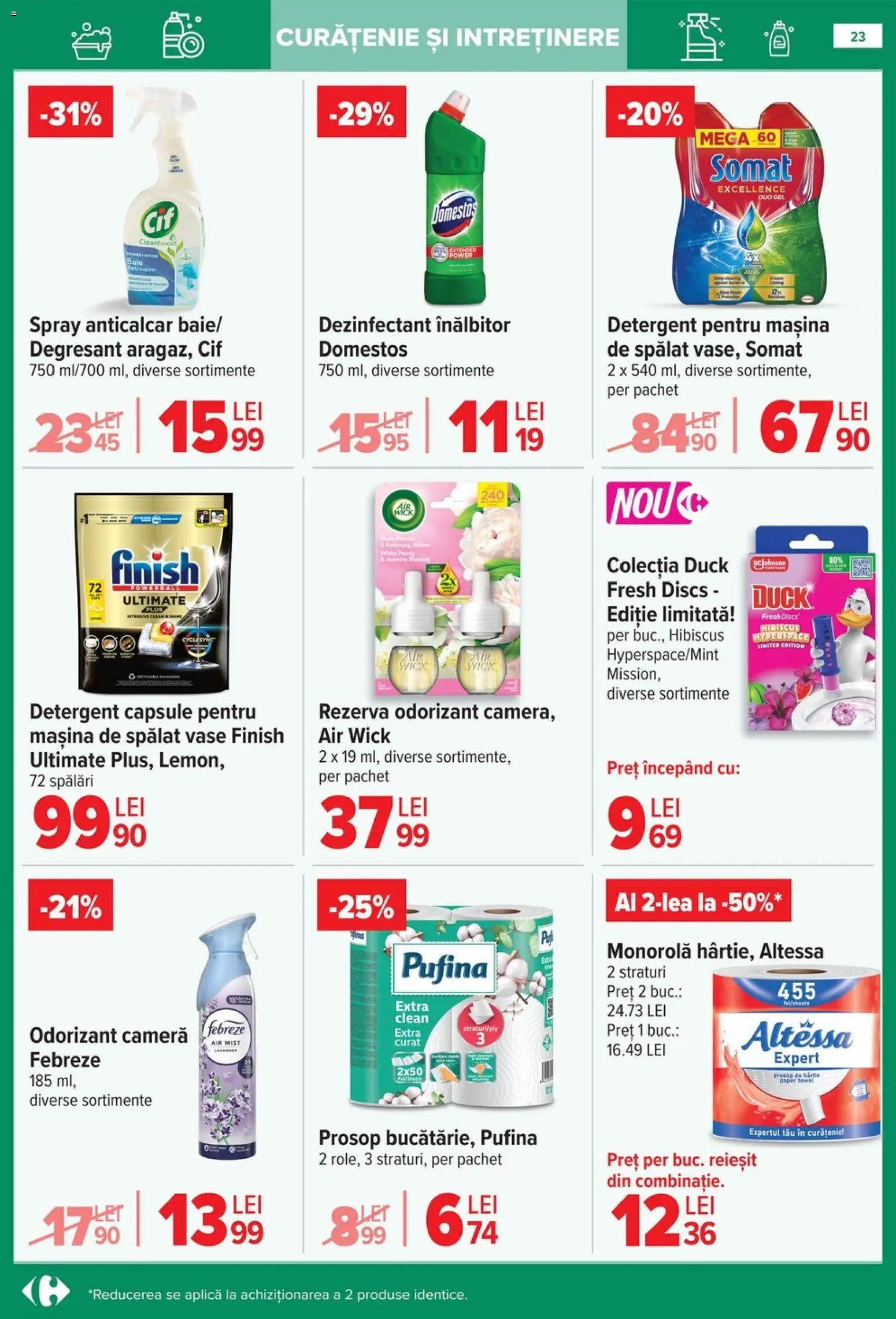 Catalog Carrefour 14 Ianuarie - 9 Februarie 2026 | Pagina 23 | Produse: Pomelo, Cameră, Mașină De Spălat Vase, Detergent