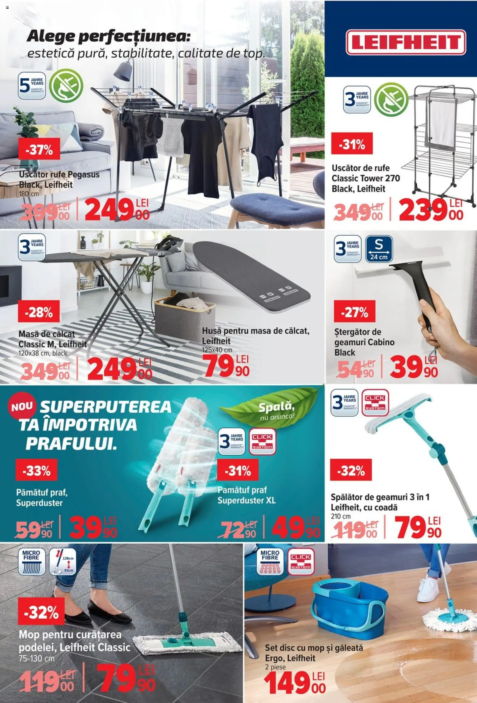 Catalog Carrefour 14 Ianuarie - 9 Februarie 2026 | Pagina 25 | Produse: Uscător, Top, Masă, Masă de călcat