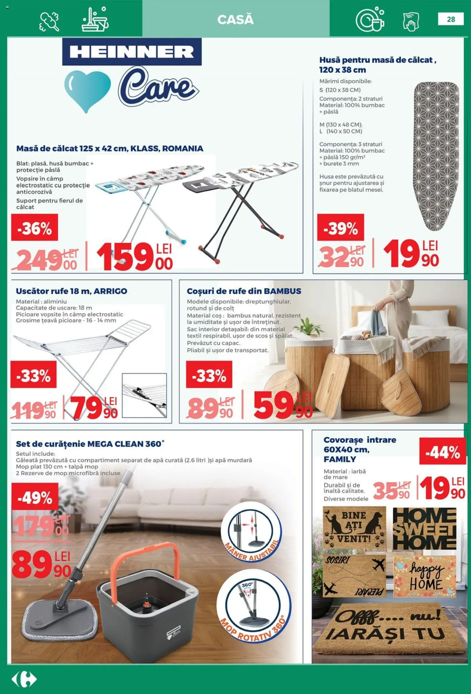 Catalog Carrefour 14 Ianuarie - 9 Februarie 2026 | Pagina 28 | Produse: Pomelo, Burete, Țeavă, Apă