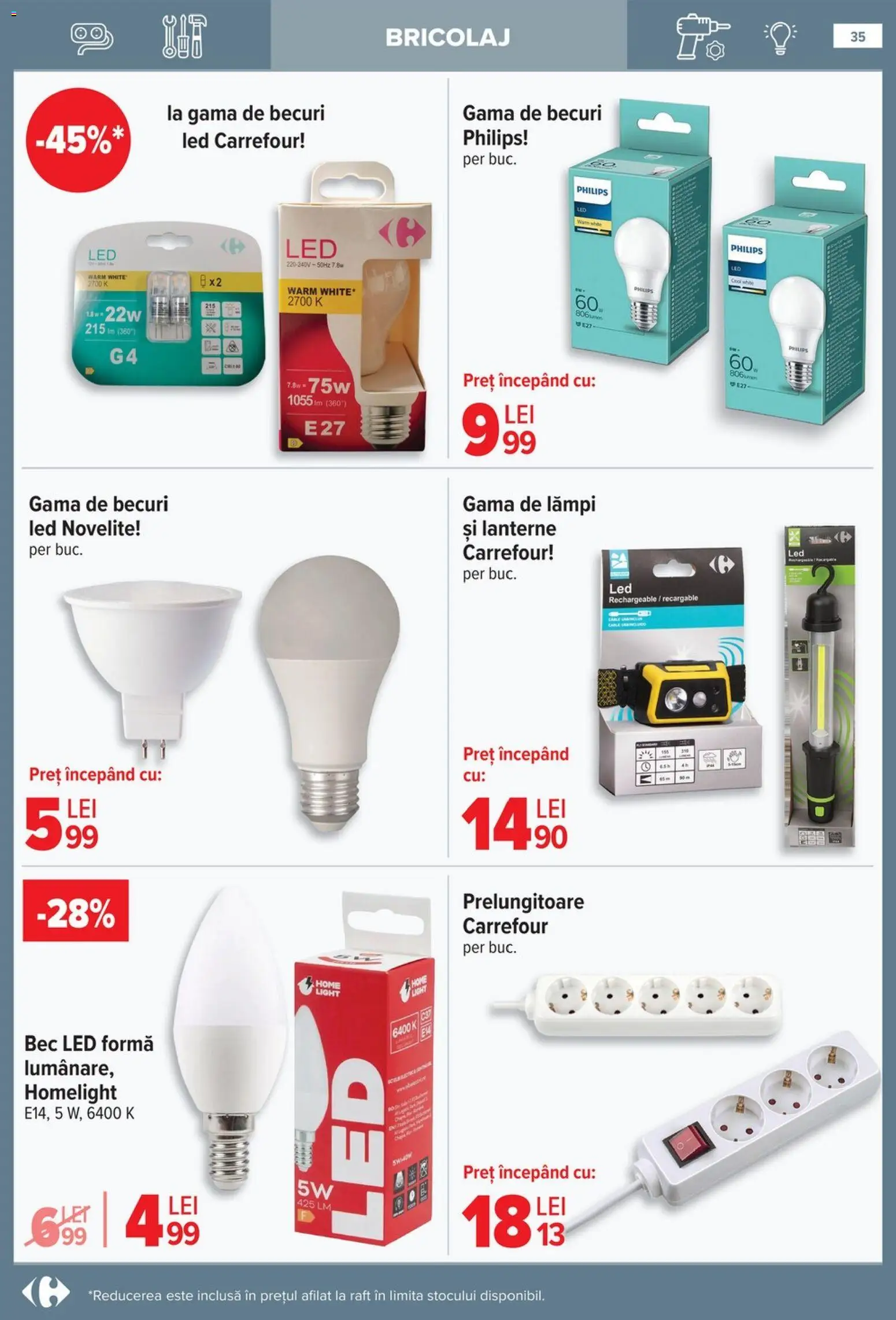 Catalog Carrefour 14 Ianuarie - 9 Februarie 2026 | Pagina 35 | Produse: Enginar, Bec, Raft, Babak