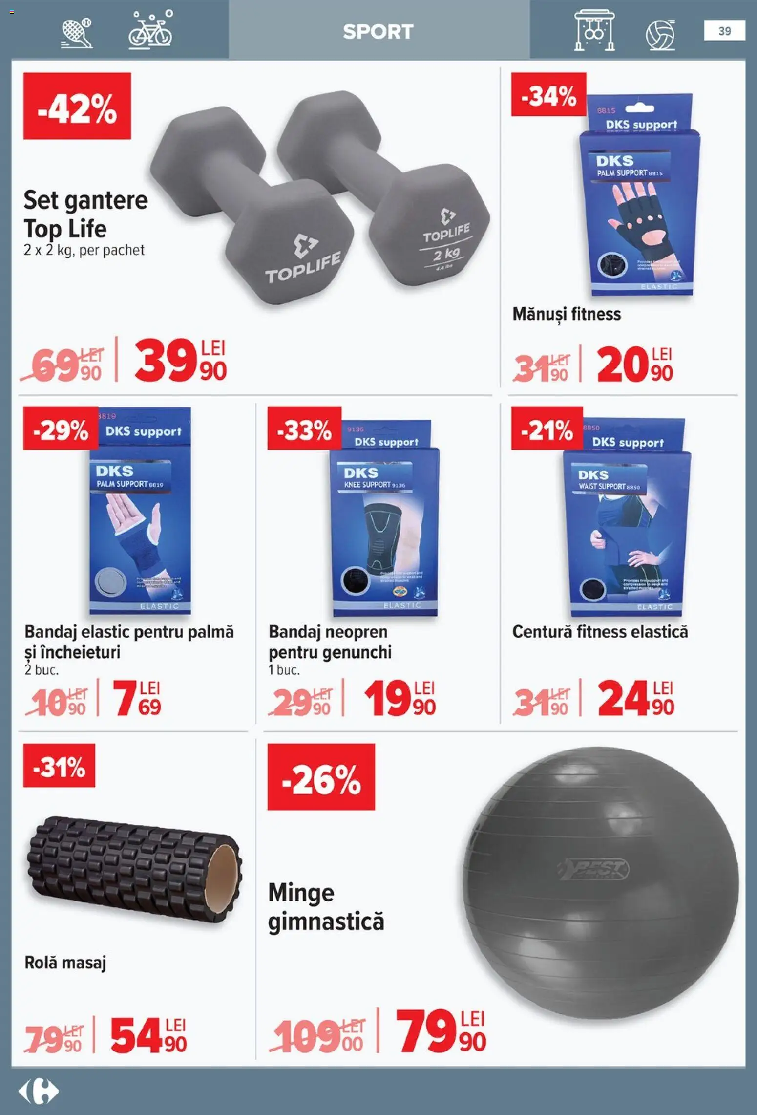 Catalog Carrefour 14 Ianuarie - 9 Februarie 2026 | Pagina 39 | Produse: Mănuși, Top