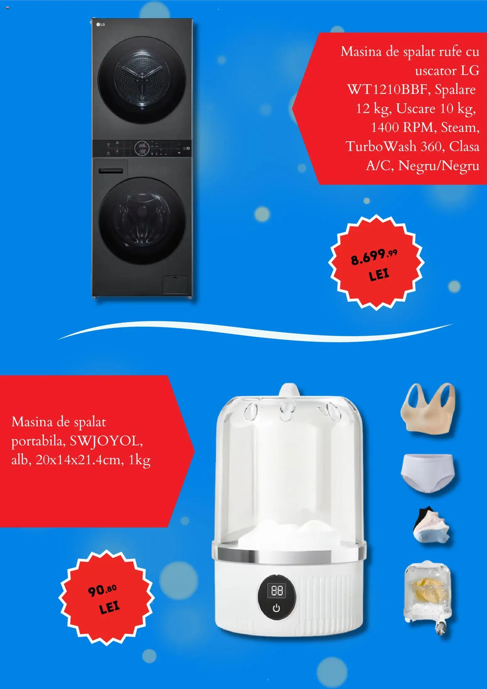 Catalog eMag 12 - 17 Ianuarie 2026 | Pagina 5 | Produse: Mașină De Spălat, Uscător