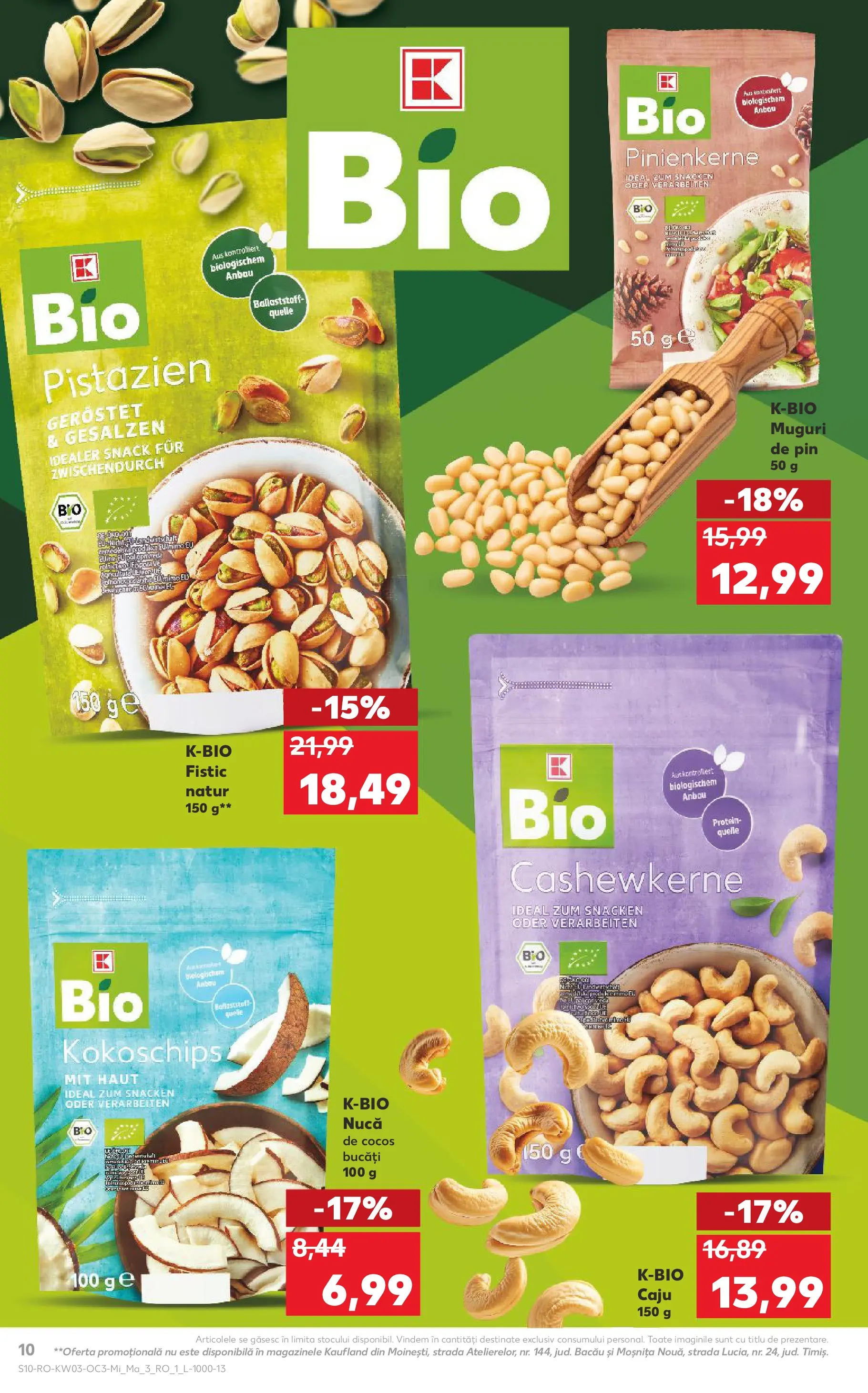 Catalog Kaufland 14 - 19 Ianuarie 2026 | Pagina 10 | Produse: Caju, Fistic