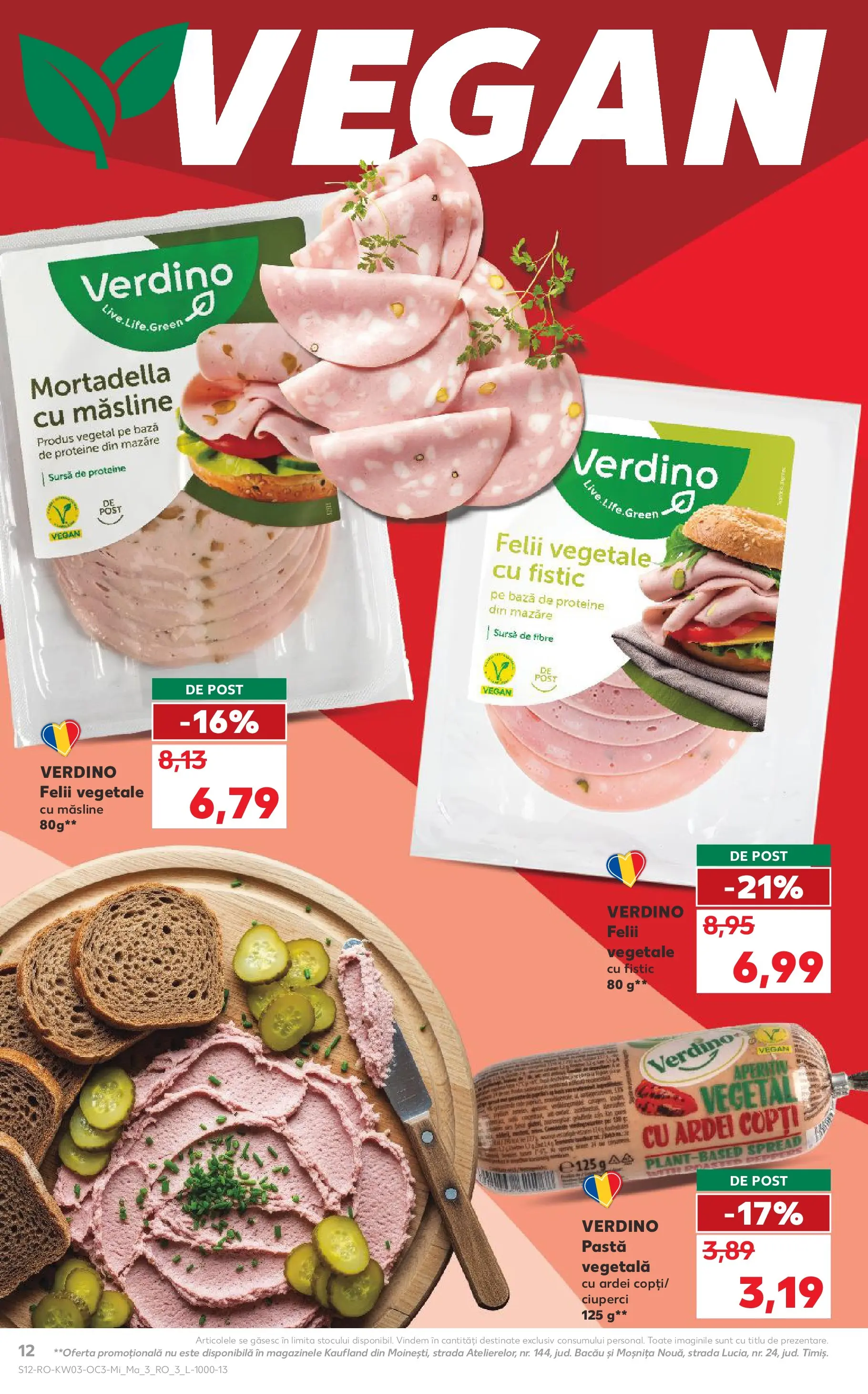 Catalog Kaufland 14 - 19 Ianuarie 2026 | Pagina 12 | Produse: Mazăre, Măsline, Ardei, Fistic