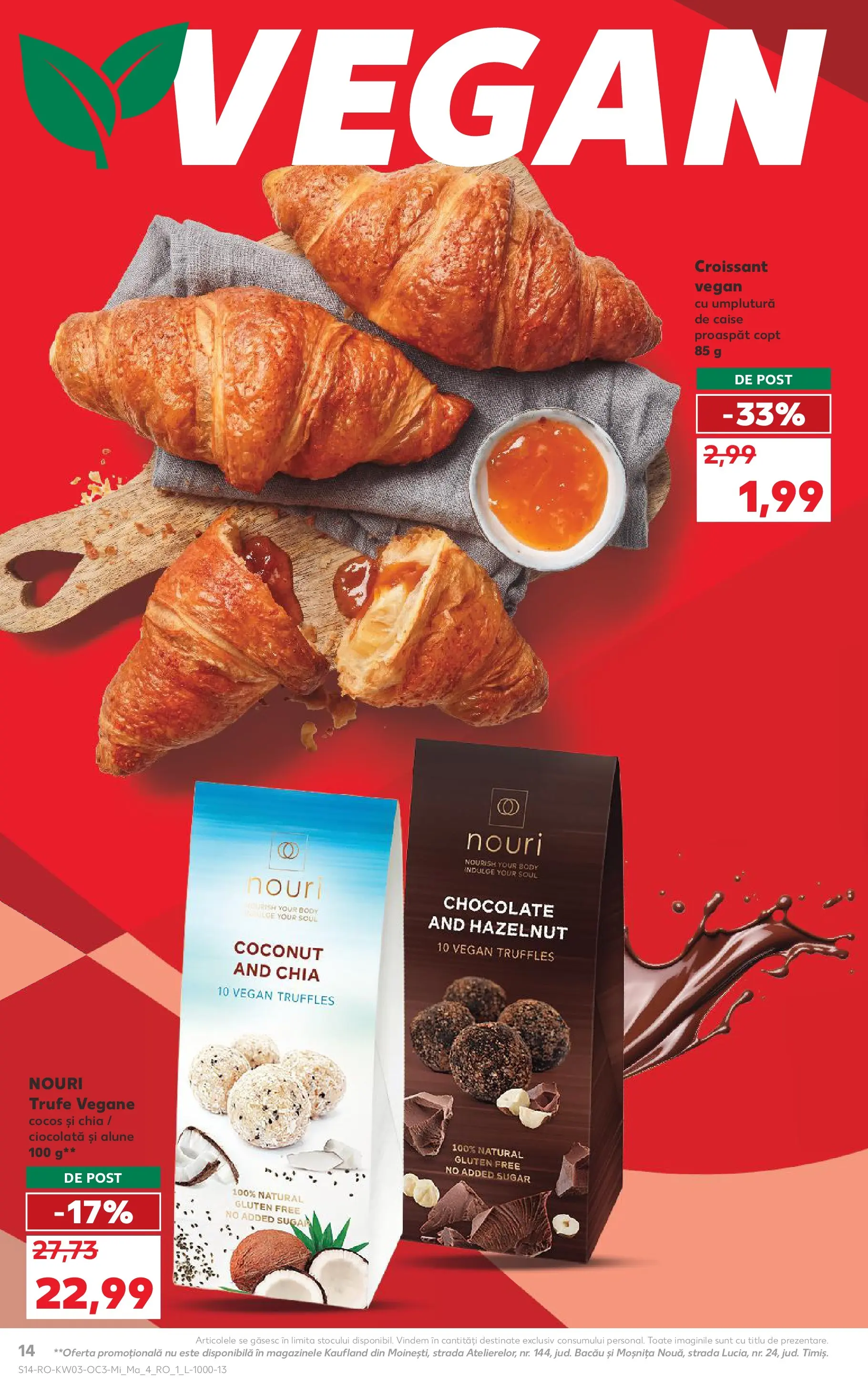 Catalog Kaufland 14 - 19 Ianuarie 2026 | Pagina 14 | Produse: Body, Alune, Ciocolată, Ahtapot