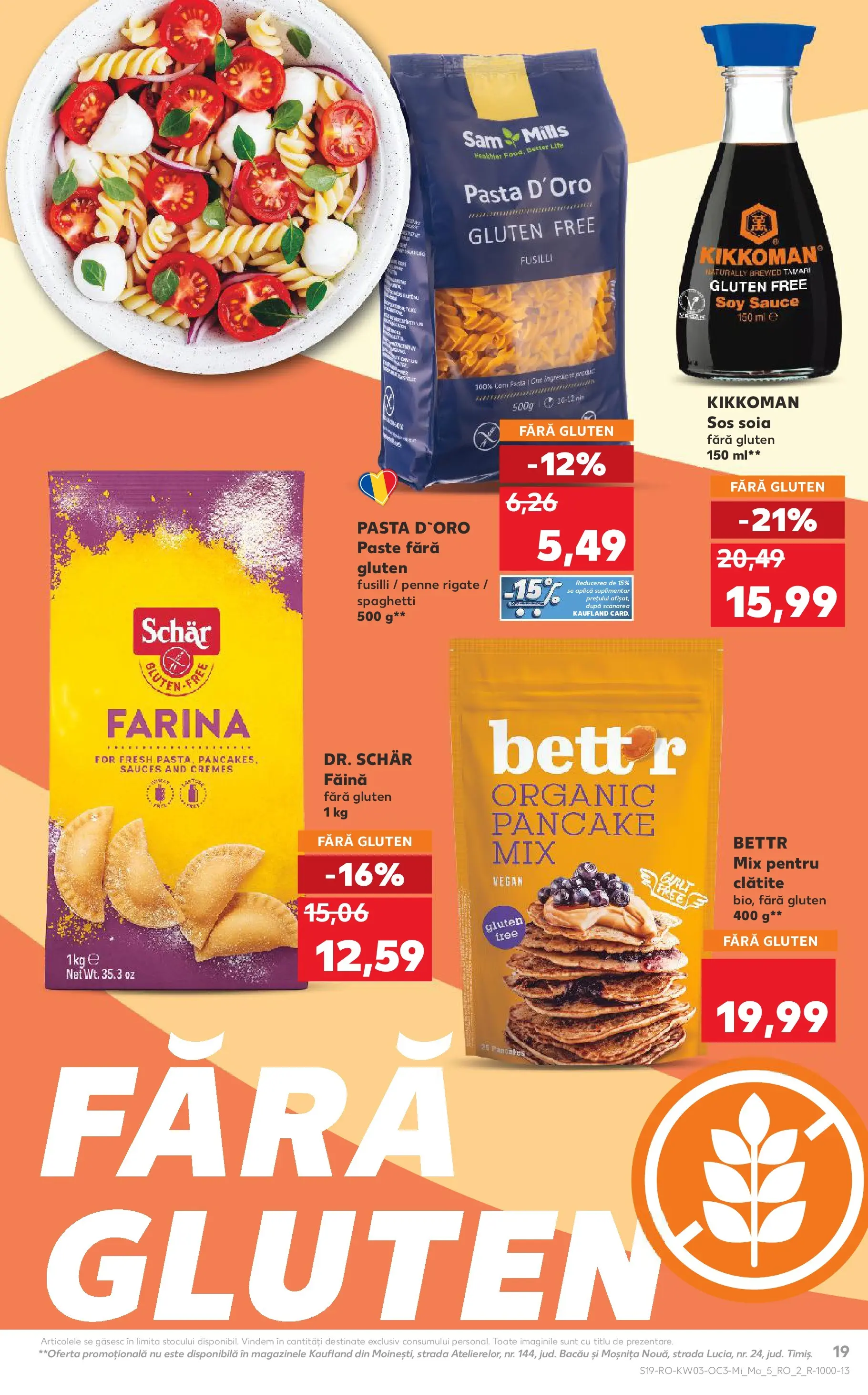 Catalog Kaufland 14 - 19 Ianuarie 2026 | Pagina 19 | Produse: Clătite, Făină, Paste, Sos