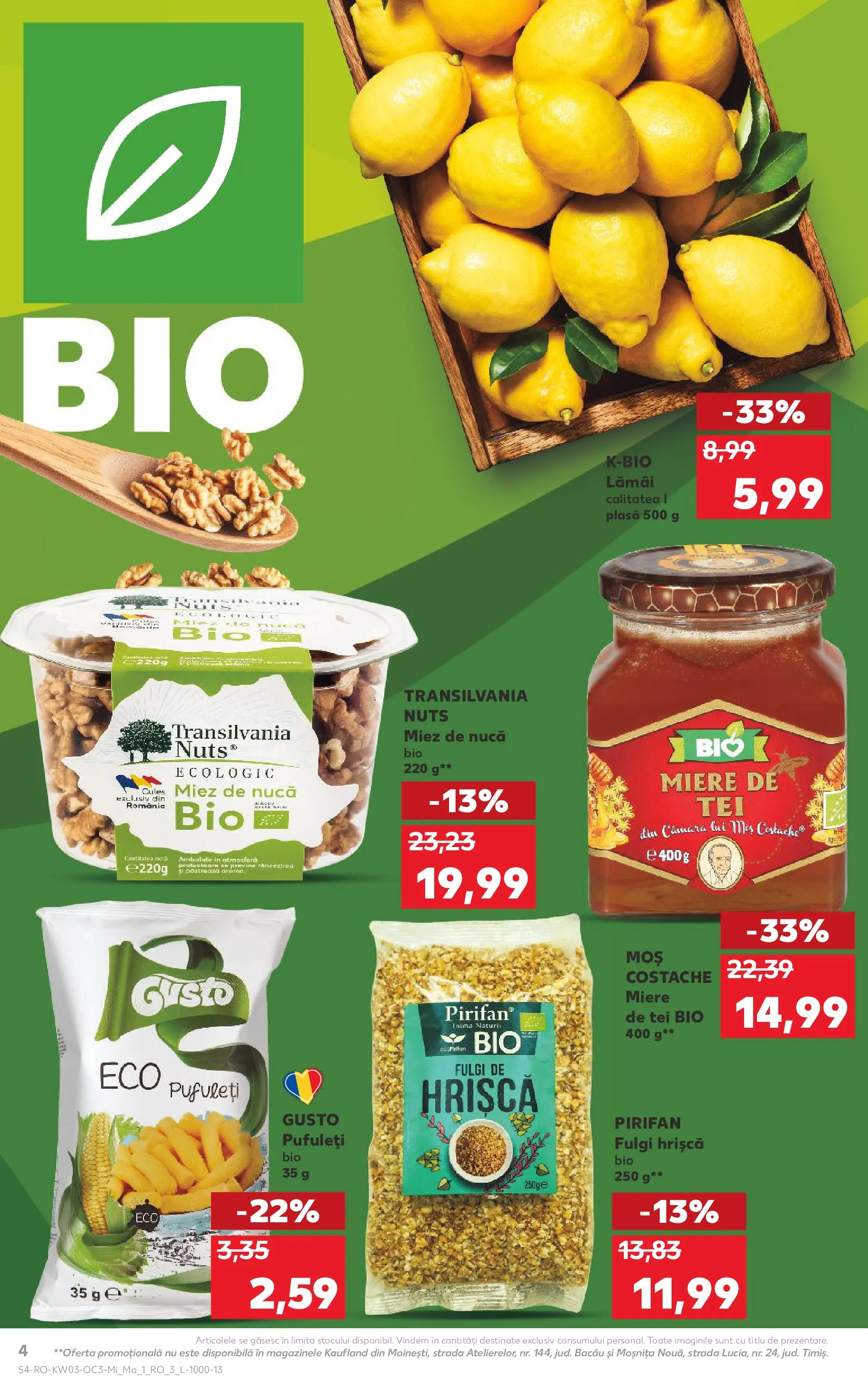 Catalog Kaufland 14 - 19 Ianuarie 2026 | Pagina 4 | Produse: Şerit ödül, Pufuleți, Fulgi