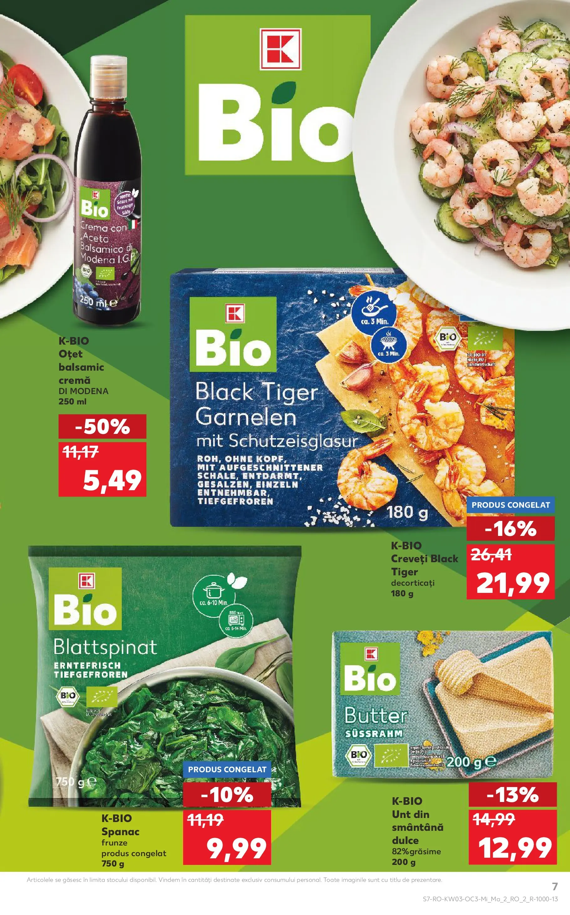 Catalog Kaufland 14 - 19 Ianuarie 2026 | Pagina 7 | Produse: Unt, Cremă, Oțet, Smântână
