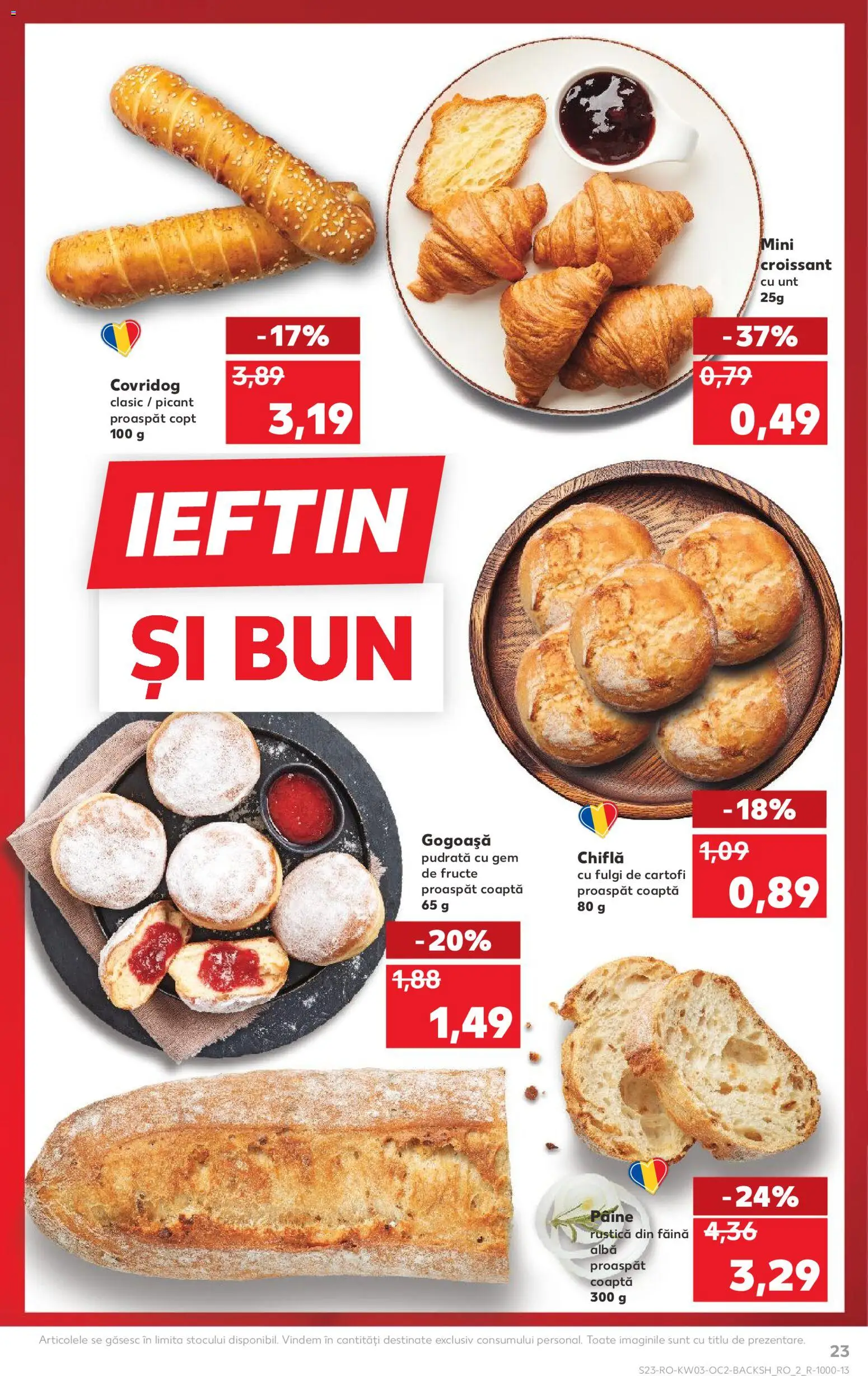 Catalog Kaufland 14 - 19 Ianuarie 2026 | Pagina 23 | Produse: Gem, Făină, Fulgi, Cartofi