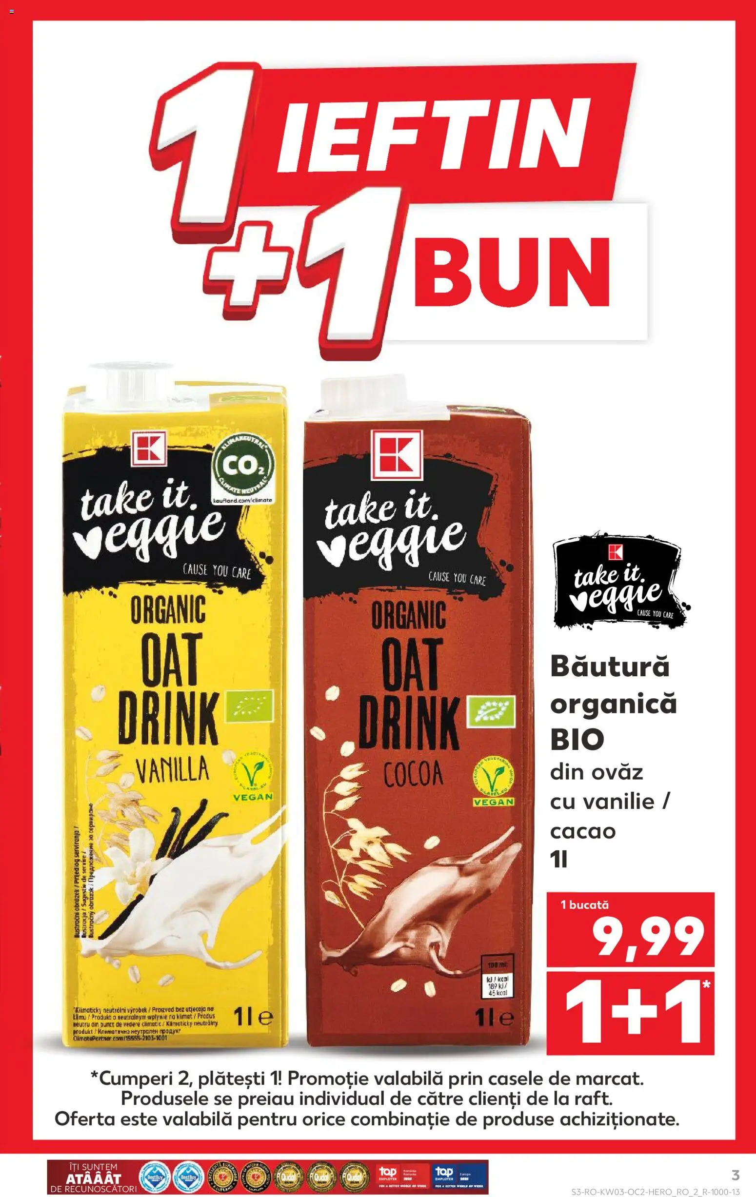 Catalog Kaufland 14 - 19 Ianuarie 2026 | Pagina 3 | Produse: Şerit ödül, Cacao