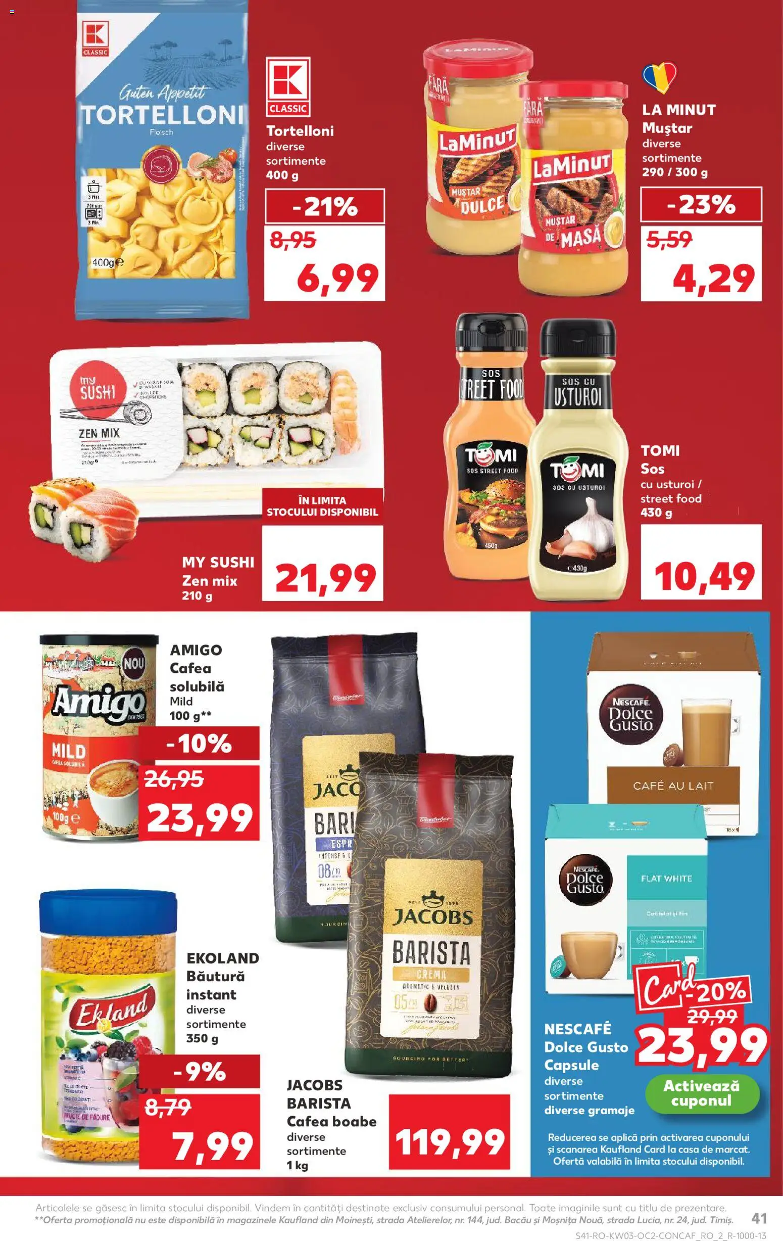 Catalog Kaufland 14 - 19 Ianuarie 2026 | Pagina 41 | Produse: Masă, Cremă, Muștar, Usturoi