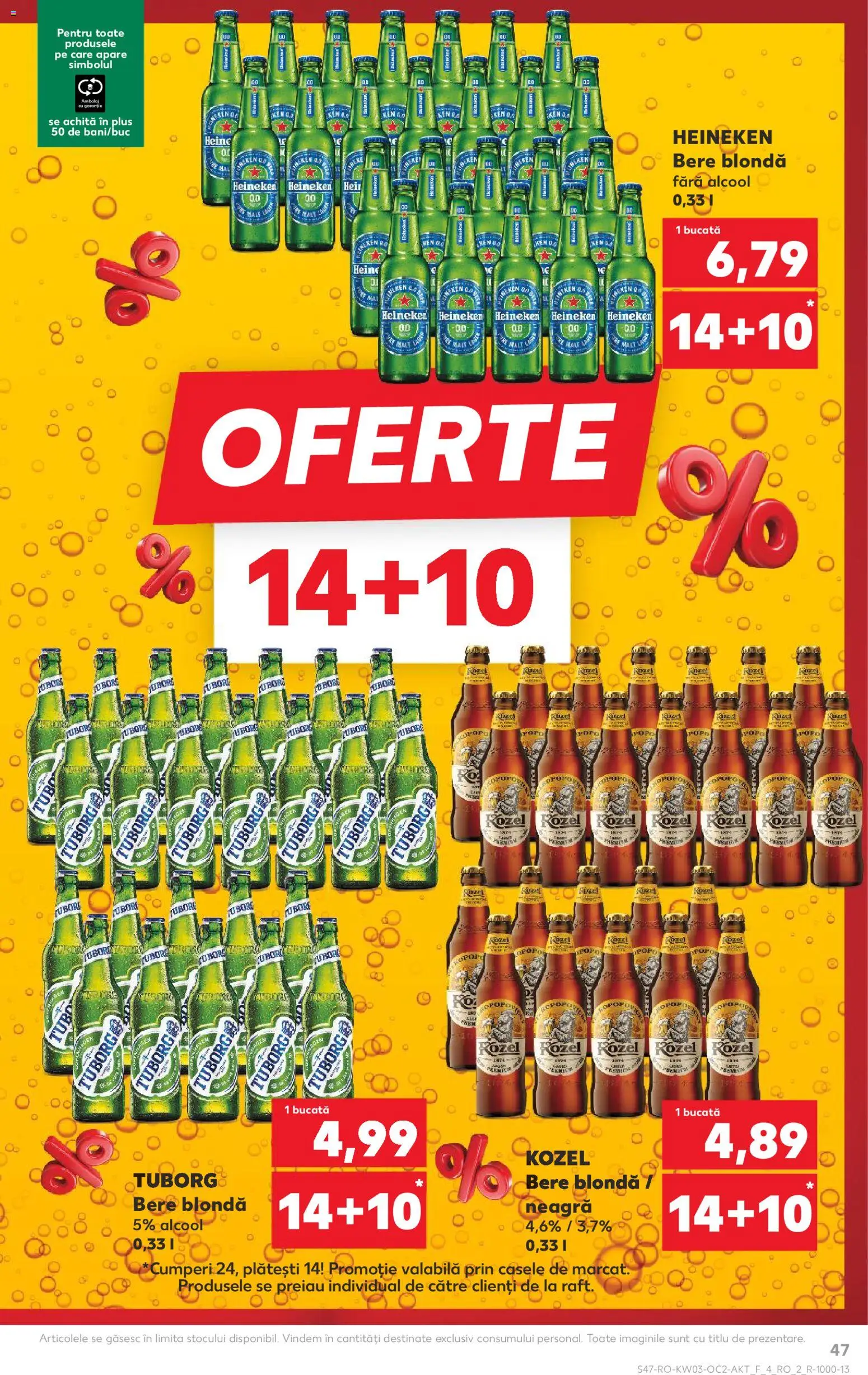 Catalog Kaufland 14 - 19 Ianuarie 2026 | Pagina 47 | Produse: Bere
