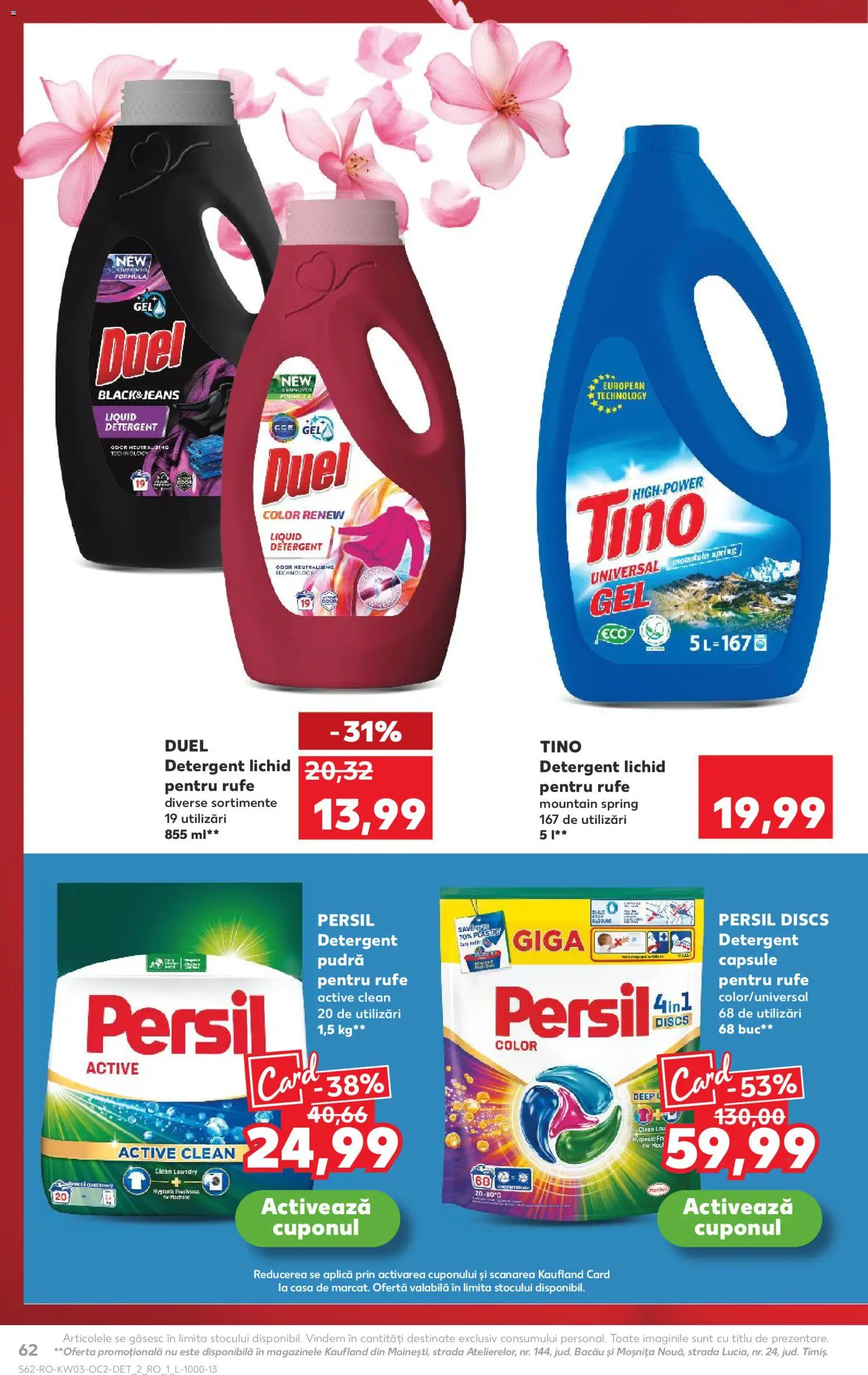 Catalog Kaufland 14 - 19 Ianuarie 2026 | Pagina 62 | Produse: Pomelo, Pudră, Detergent
