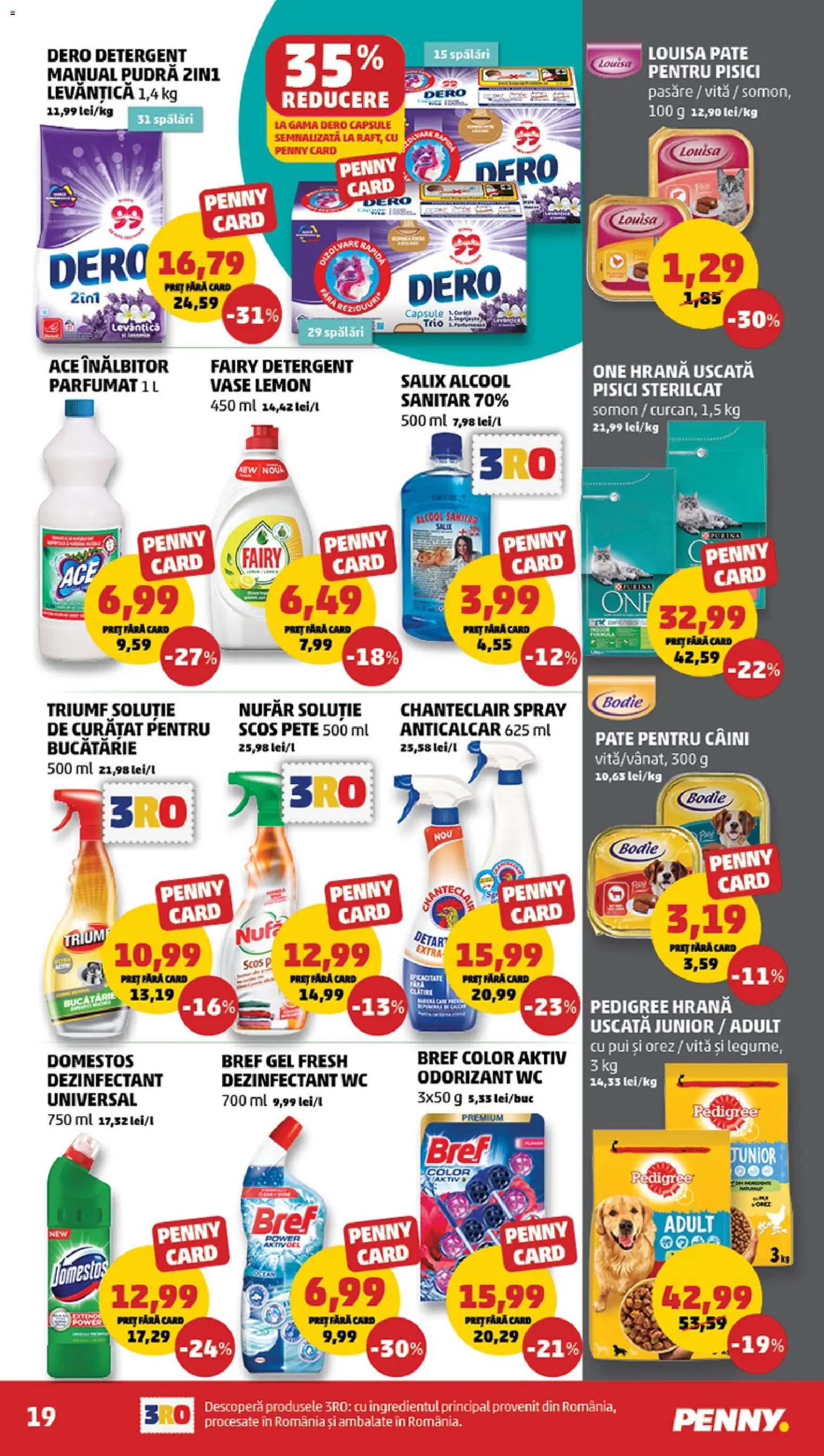 Catalog PENNY Market 14 - 19 Ianuarie 2026 | Pagina 19 | Produse: Bucătărie, Hacıyatmaz Kedi Oyuncağı, Pate, Detergent