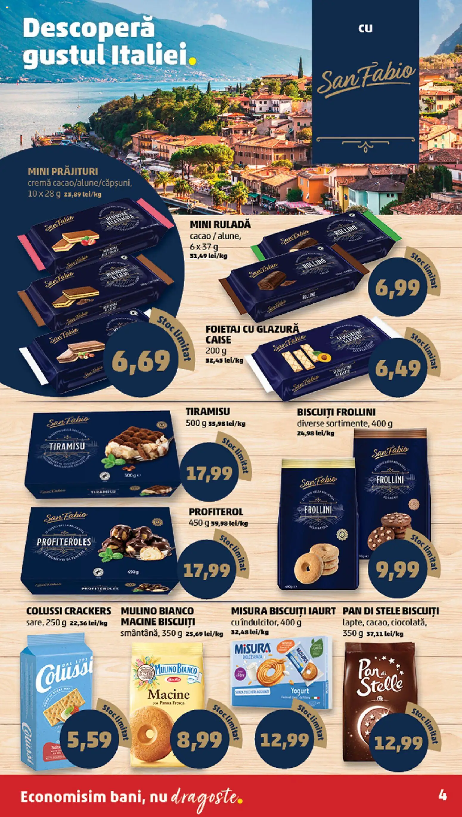 Catalog PENNY Market 14 - 19 Ianuarie 2026 | Pagina 4 | Produse: Foietaj, Tiramisu, Cacao, Biscuiți