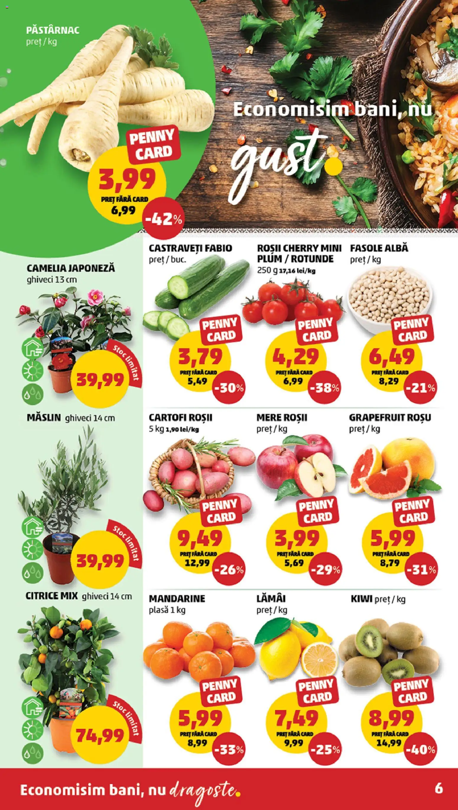 Catalog PENNY Market 14 - 19 Ianuarie 2026 | Pagina 6 | Produse: Ghiveci, Mandarine, Castraveți, Cartofi