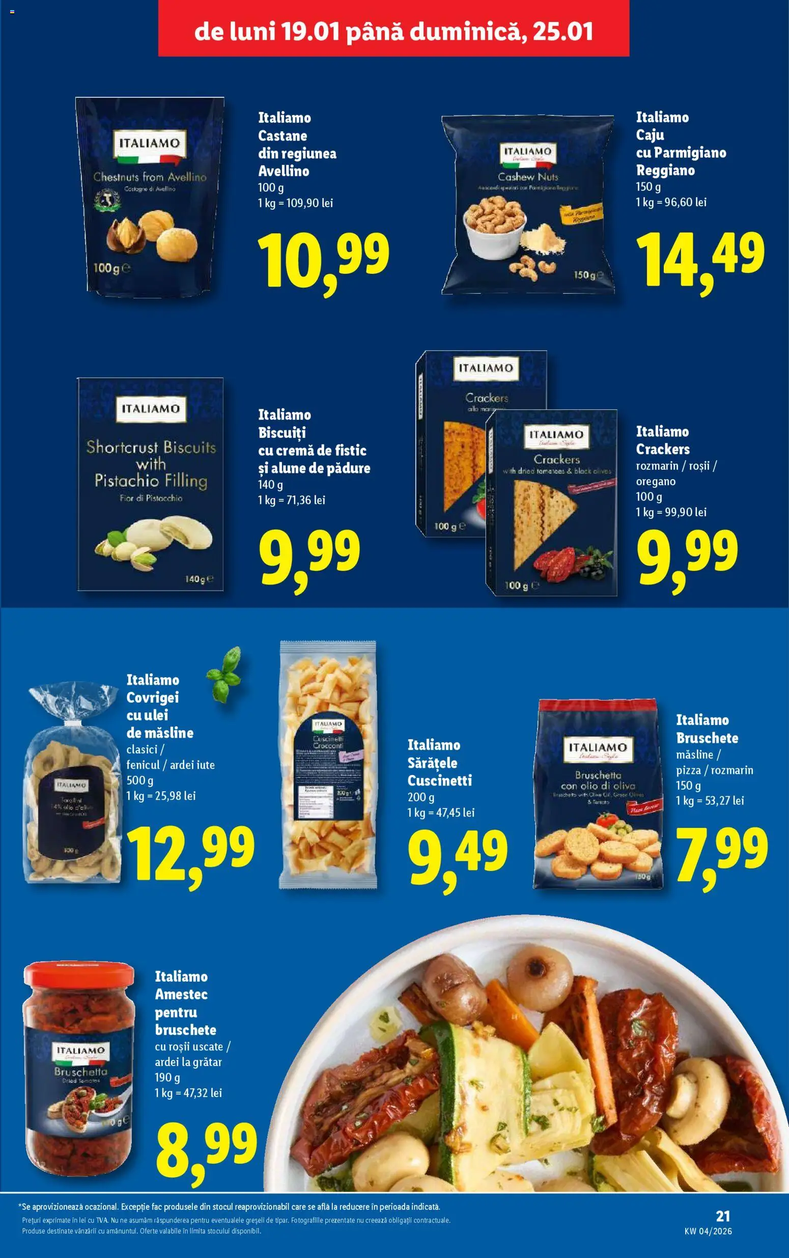Catalog LIDL 19 - 24 Ianuarie 2026 | Pagina 21 | Produse: Grătar, Ardei, Alune, Cremă