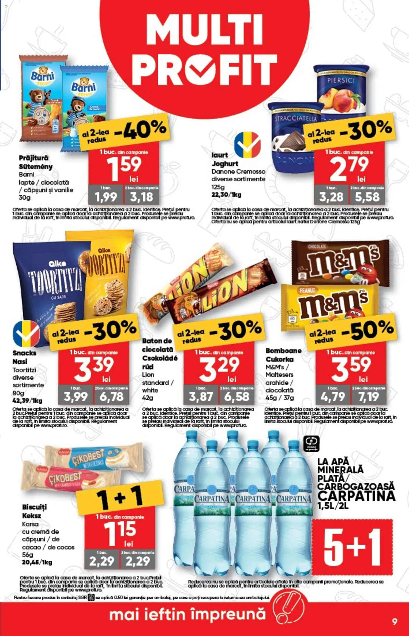 Catalog Profi 7 - 19 Ianuarie 2026 | Pagina 9 | Produse: Căpșuni, Cacao, Apă, Sare