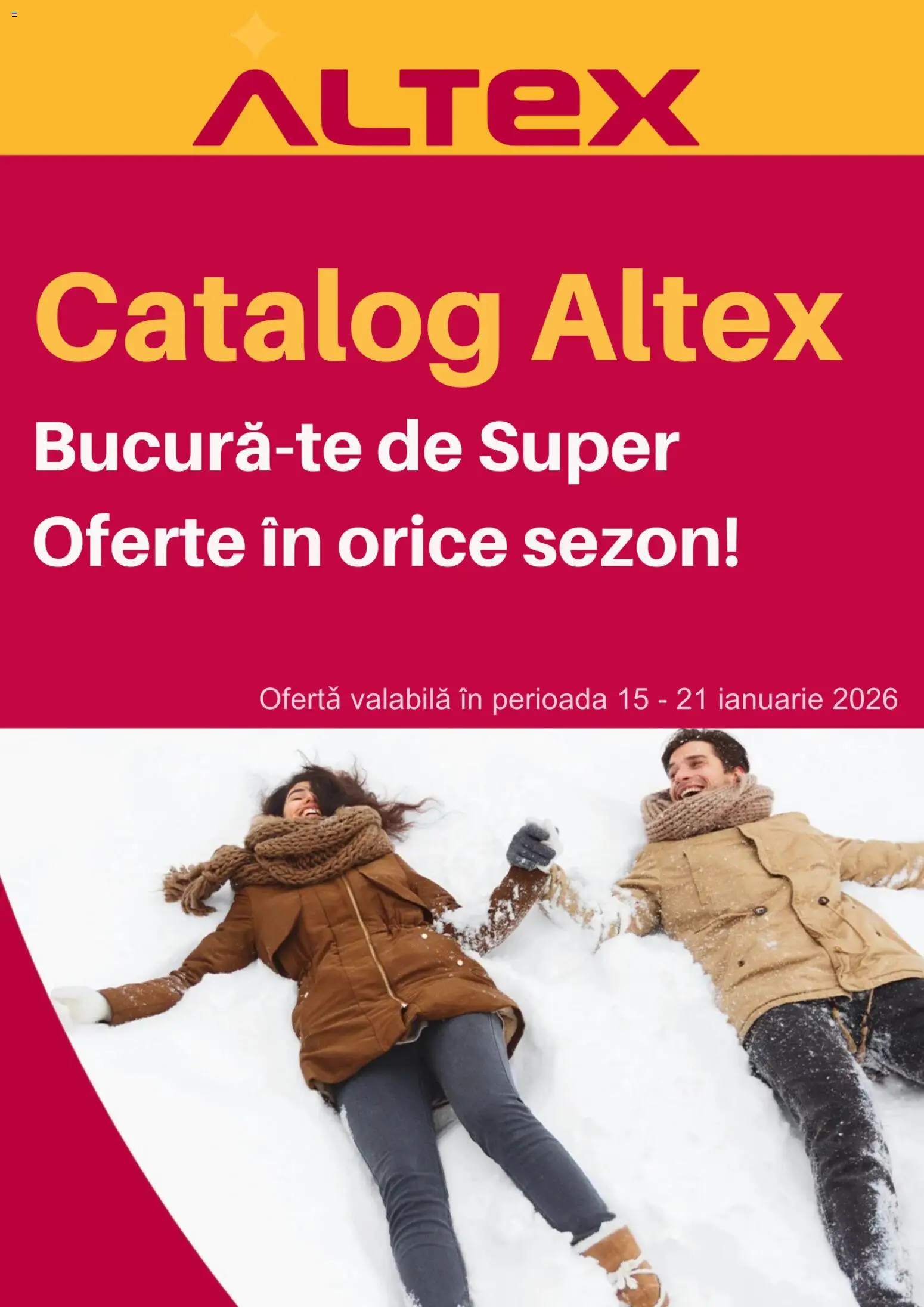 Catalog Altex 15 - 20 Ianuarie 2026 | Pagina 1