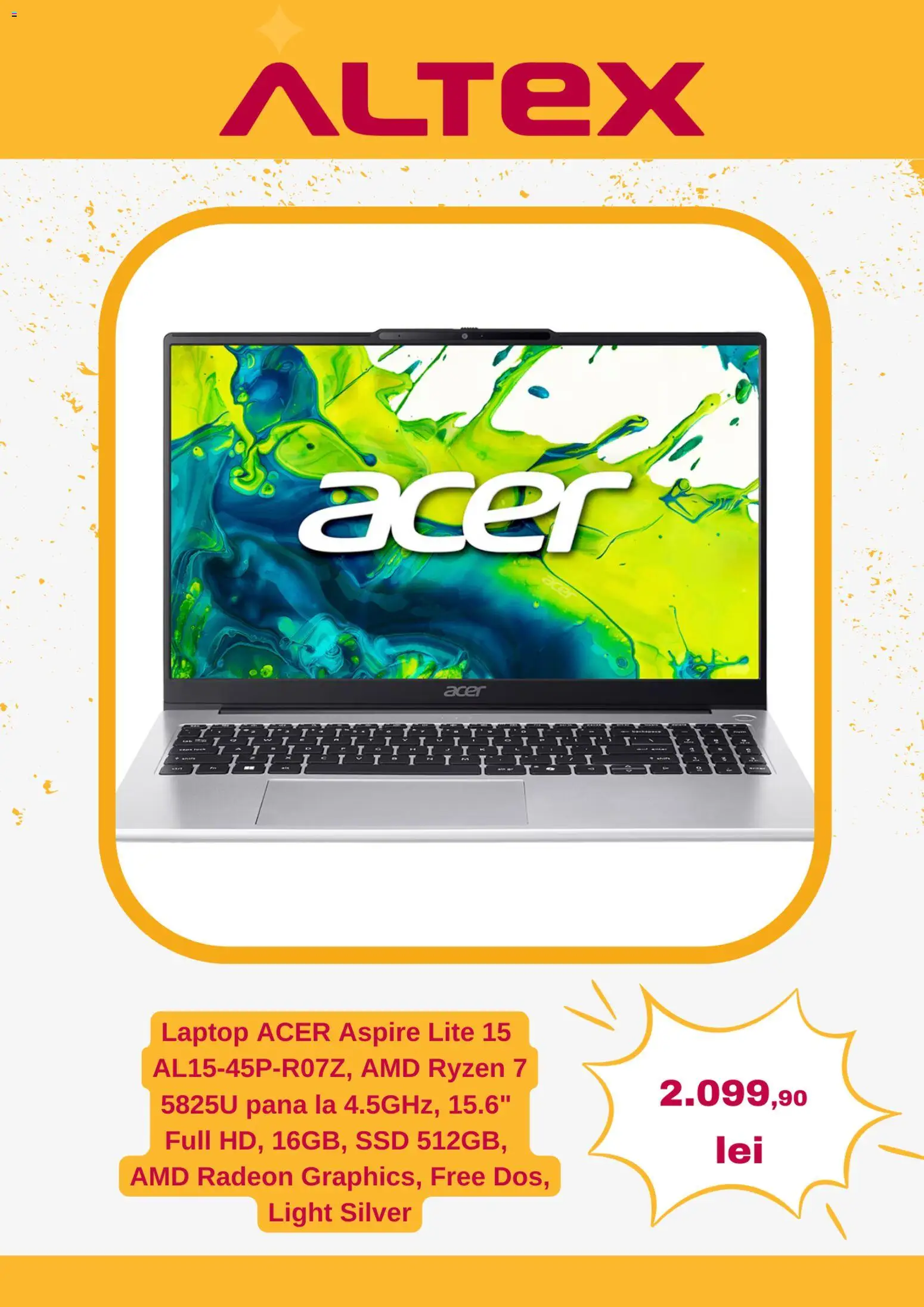 Catalog Altex 15 - 20 Ianuarie 2026 | Pagina 3 | Produse: Laptop