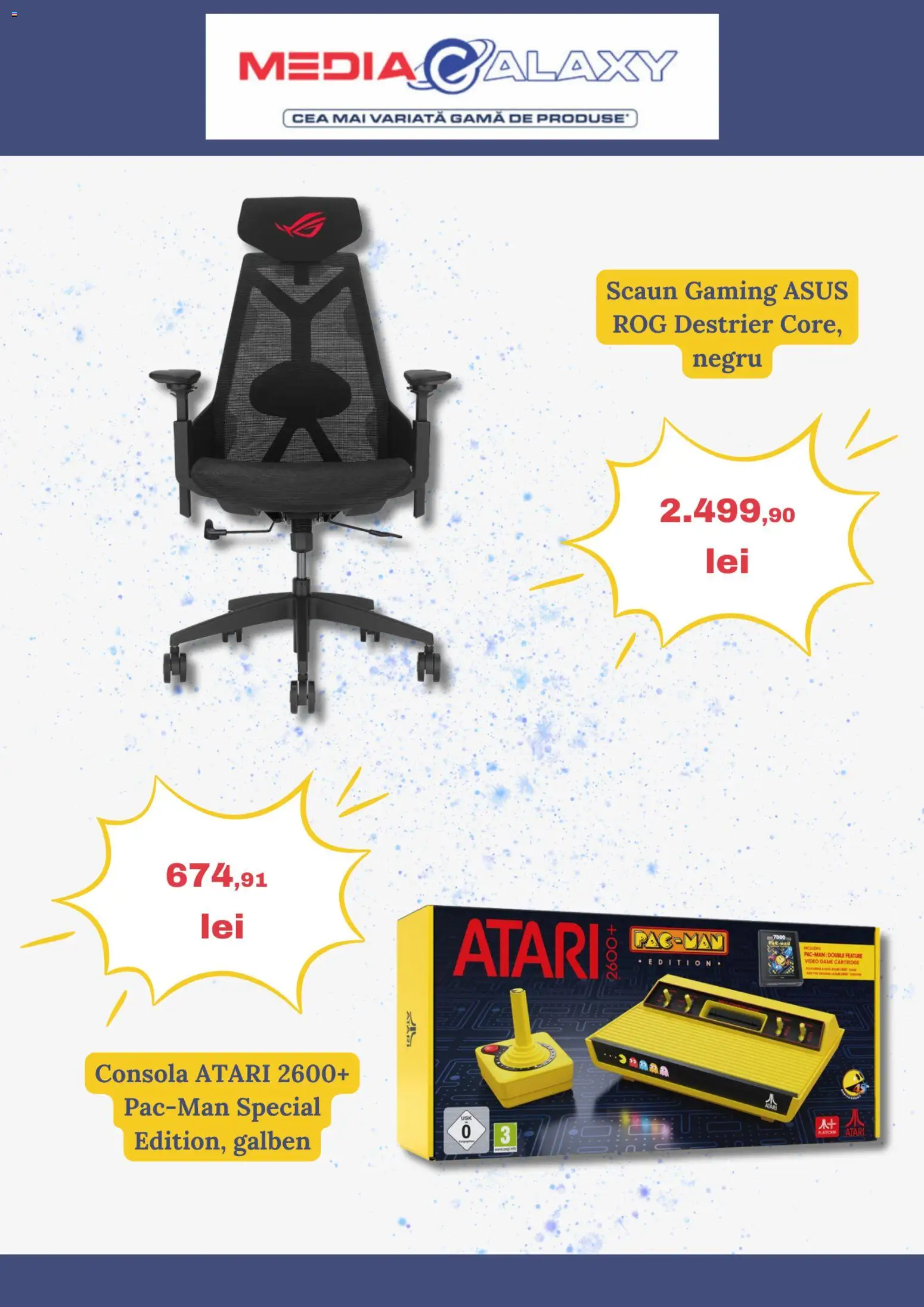 Catalog Media Galaxy 15 - 20 Ianuarie 2026 | Pagina 4 | Produse: Scaun gaming, Video, Scaun